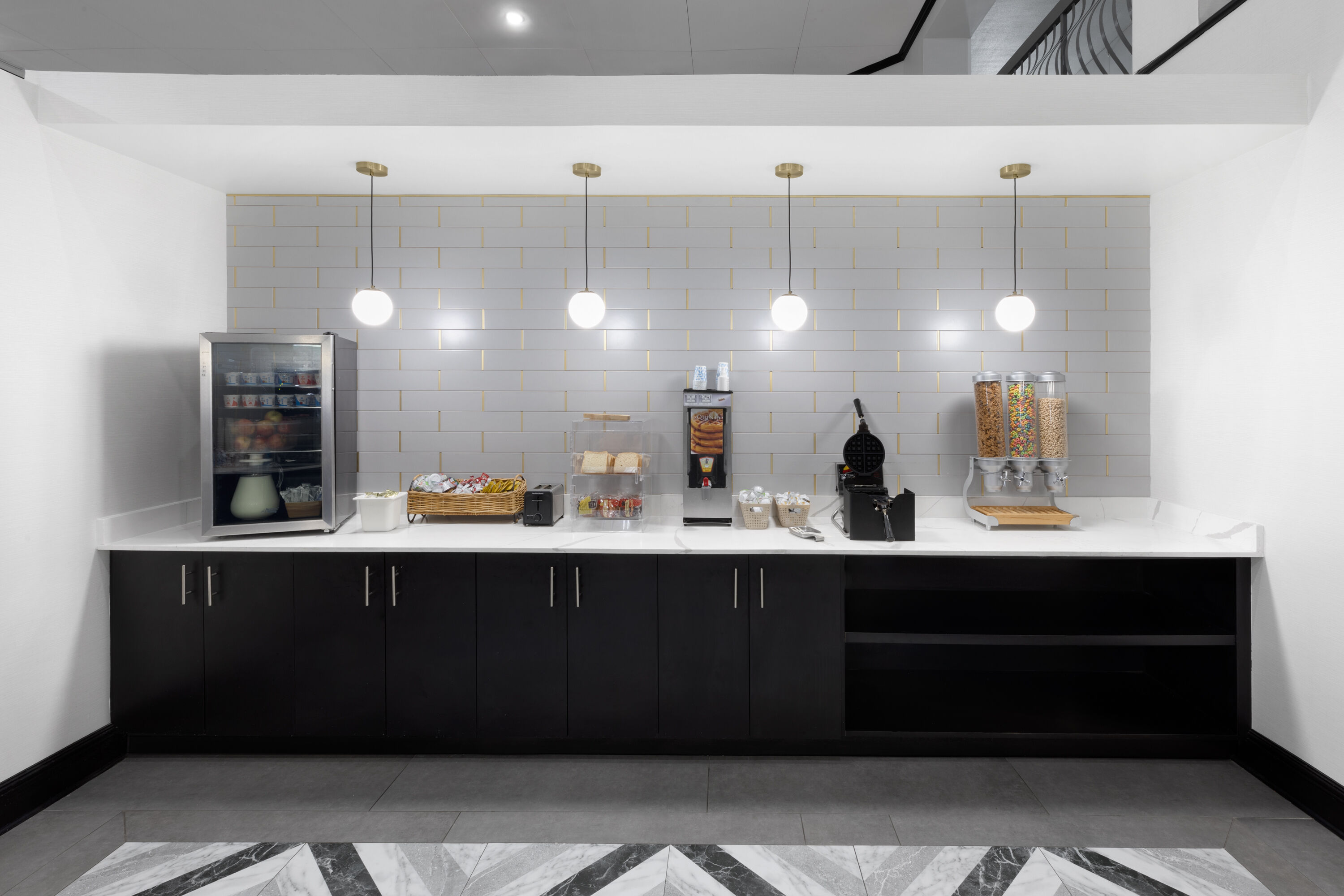 Free breakfast at La Quinta Inn & Suites by Wyndham Houston Bush IAH South in Houston, Texas