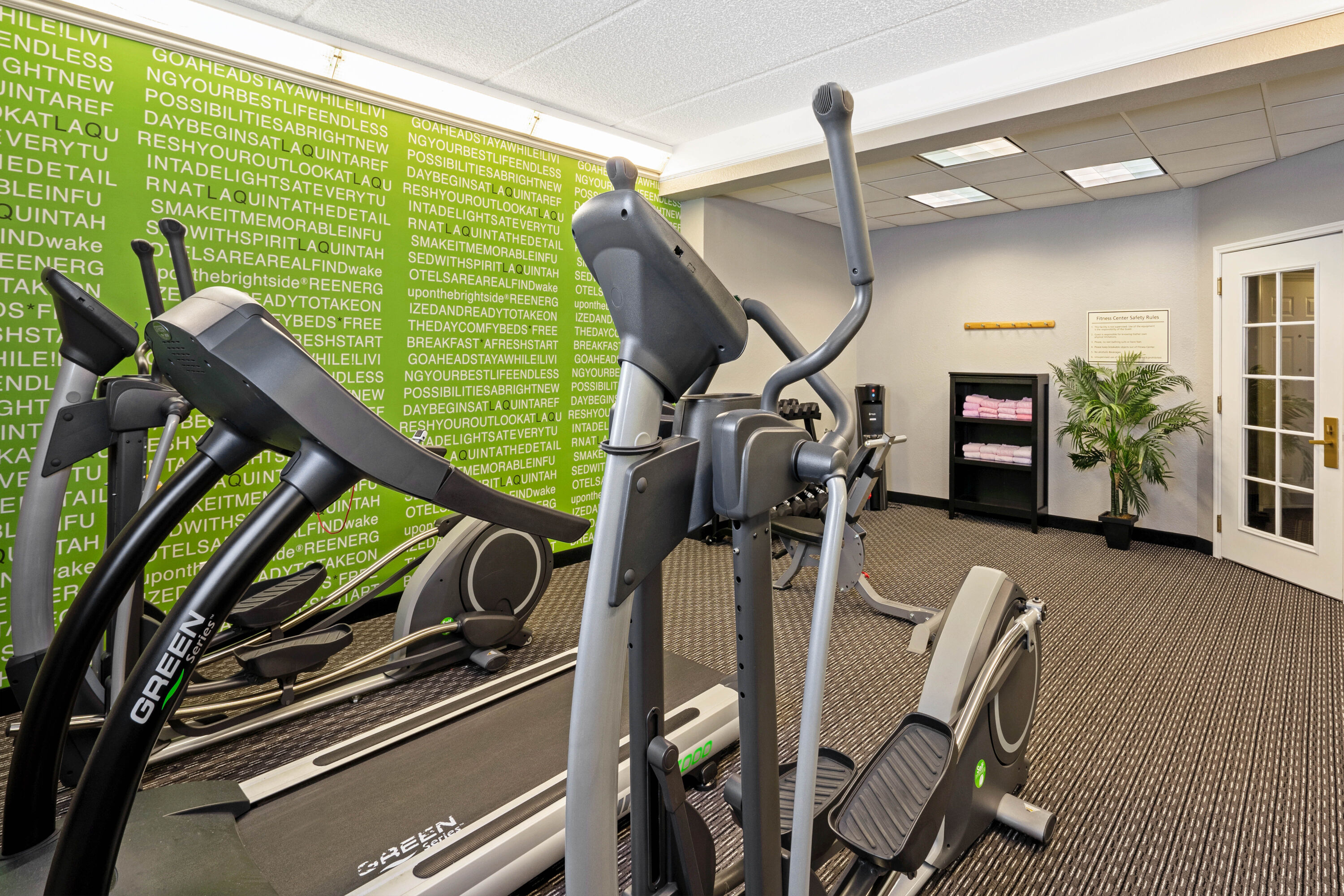 Fitness room at La Quinta Inn & Suites by Wyndham Houston West Park 10 in Houston, Texas