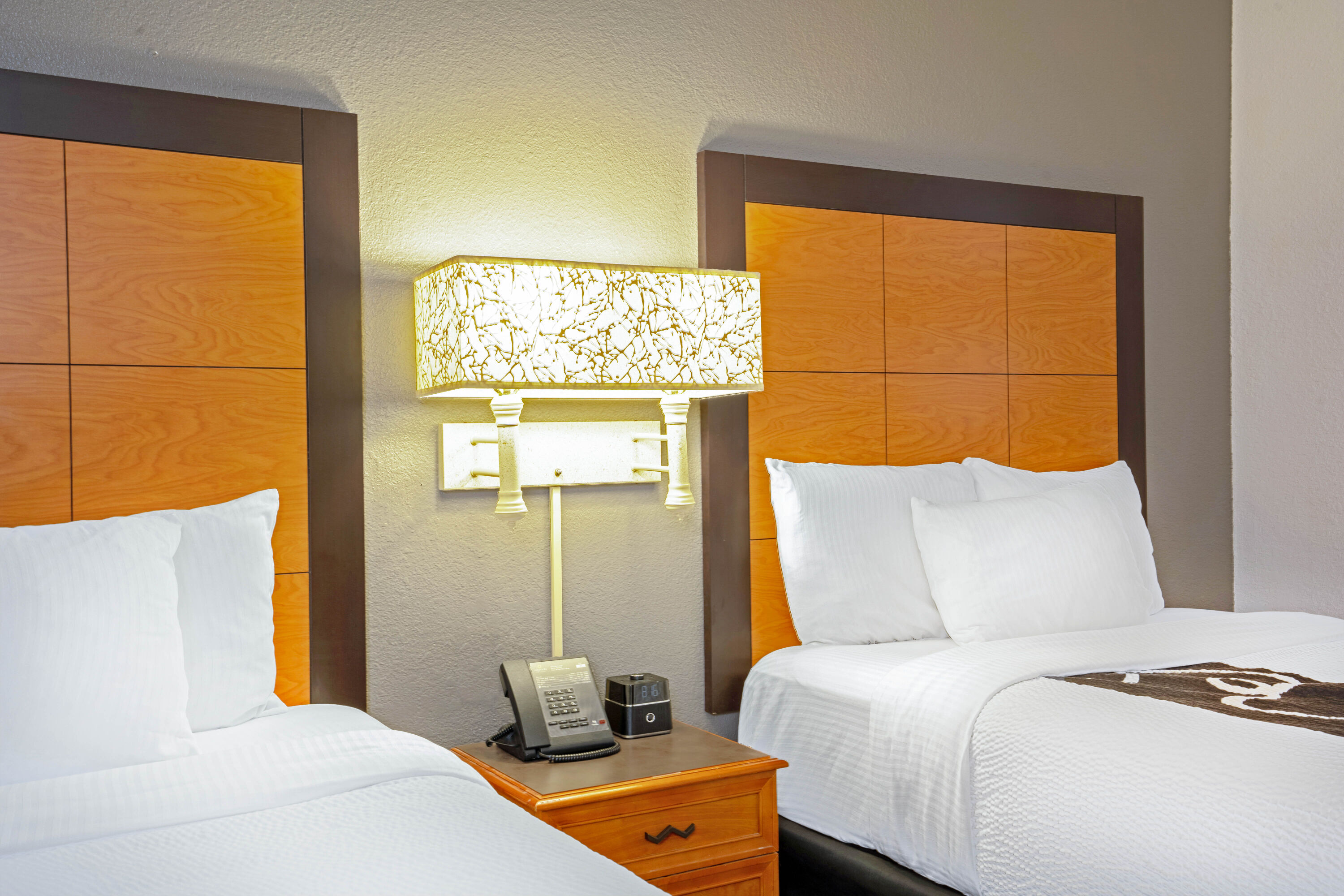 Guest room feature at the La Quinta Inn & Suites by Wyndham Houston West Park 10 in Houston, Texas