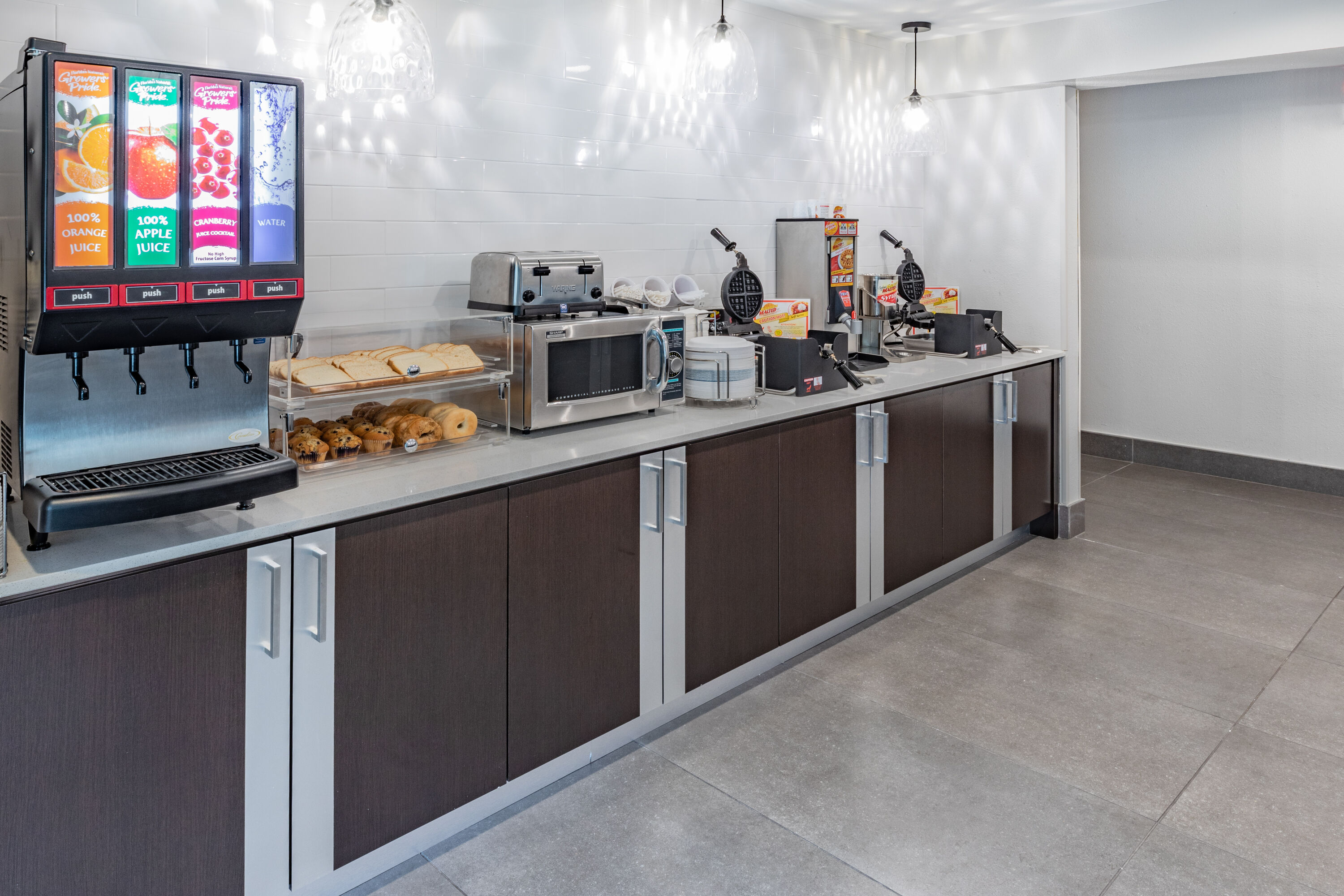 Free breakfast at La Quinta Inn & Suites by Wyndham Houston Southwest in Houston, Texas