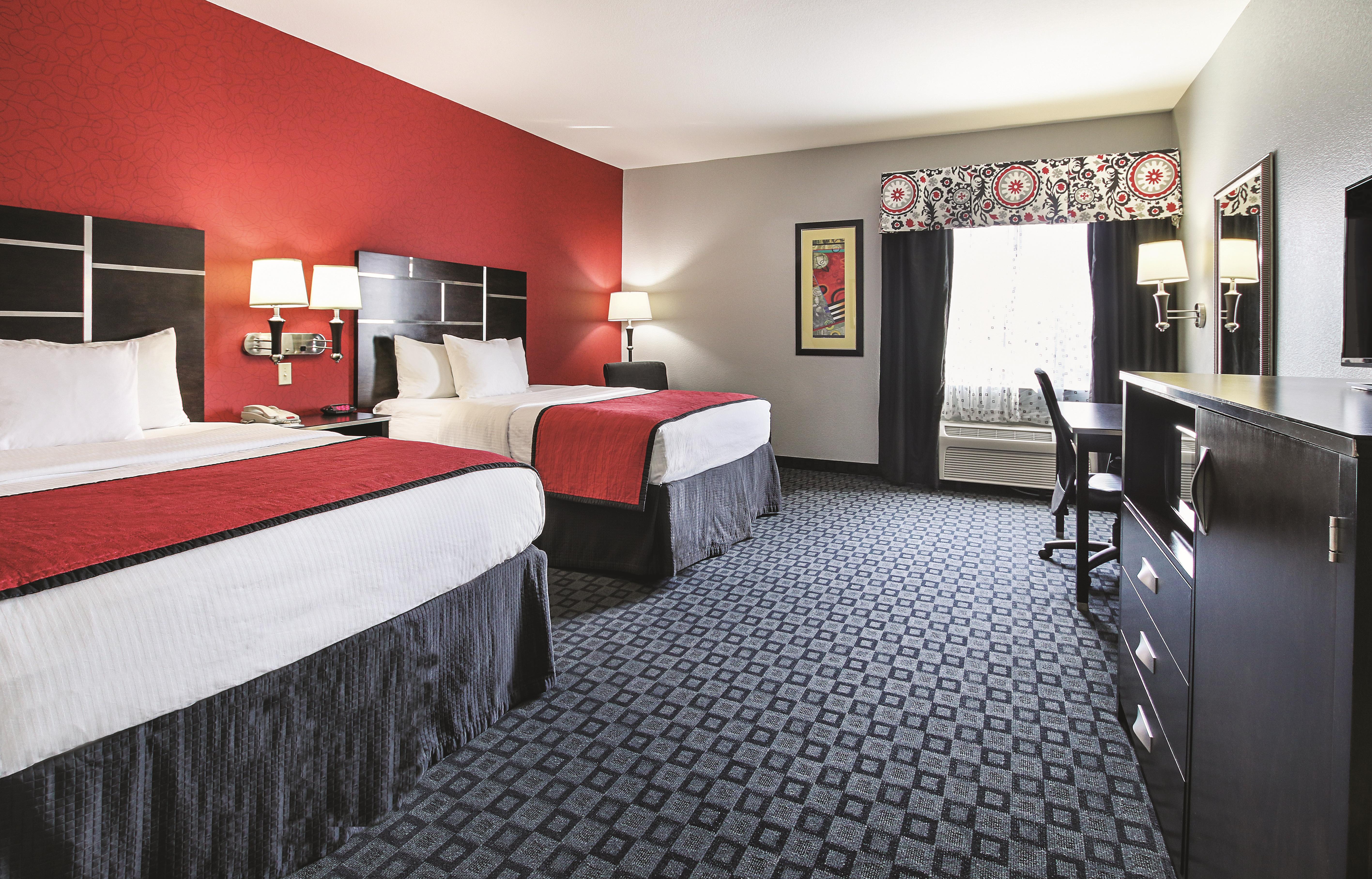 Guest room at the La Quinta Inn & Suites by Wyndham Dallas - Hutchins in Hutchins, Texas