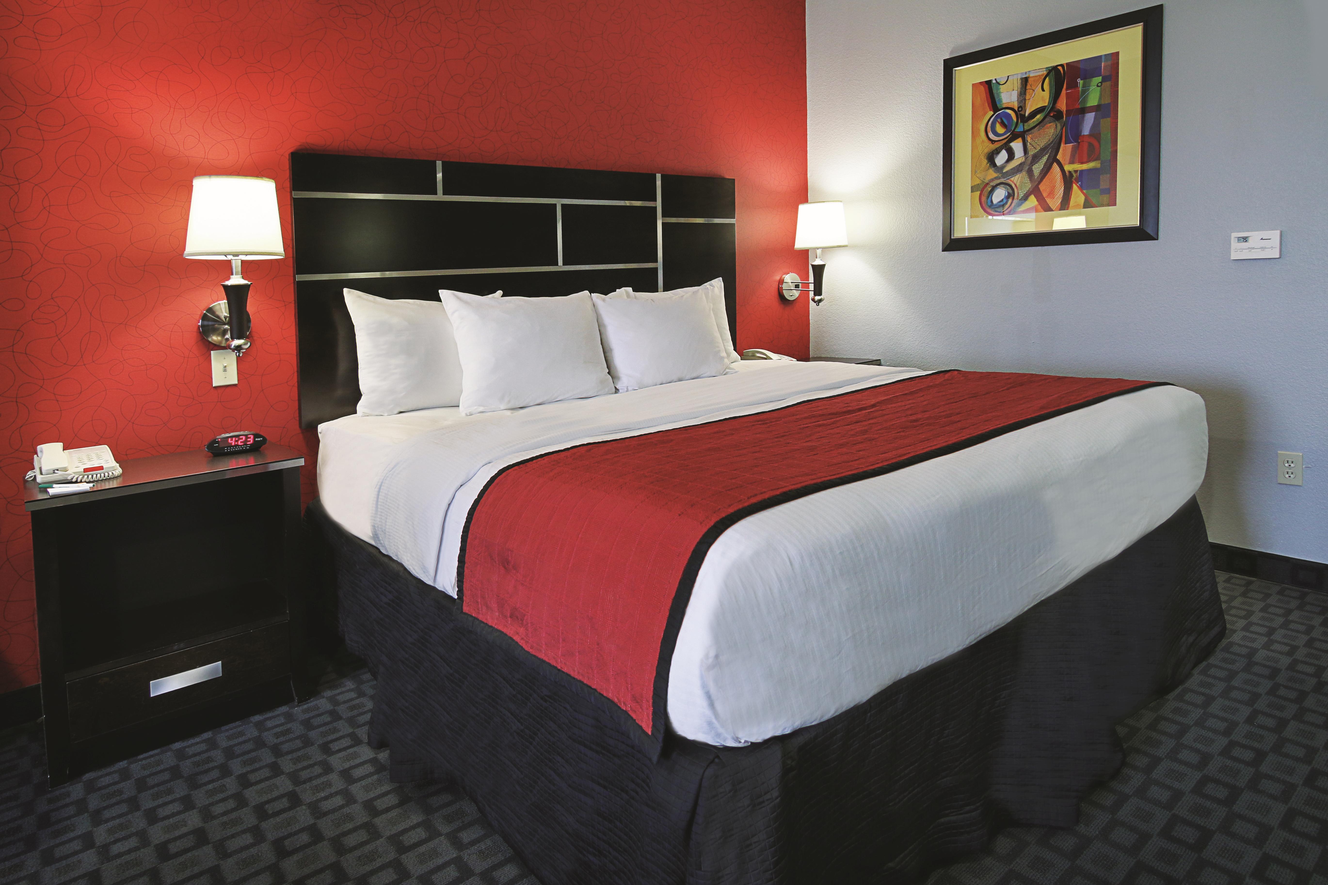 Guest room at the La Quinta Inn & Suites by Wyndham Dallas - Hutchins in Hutchins, Texas