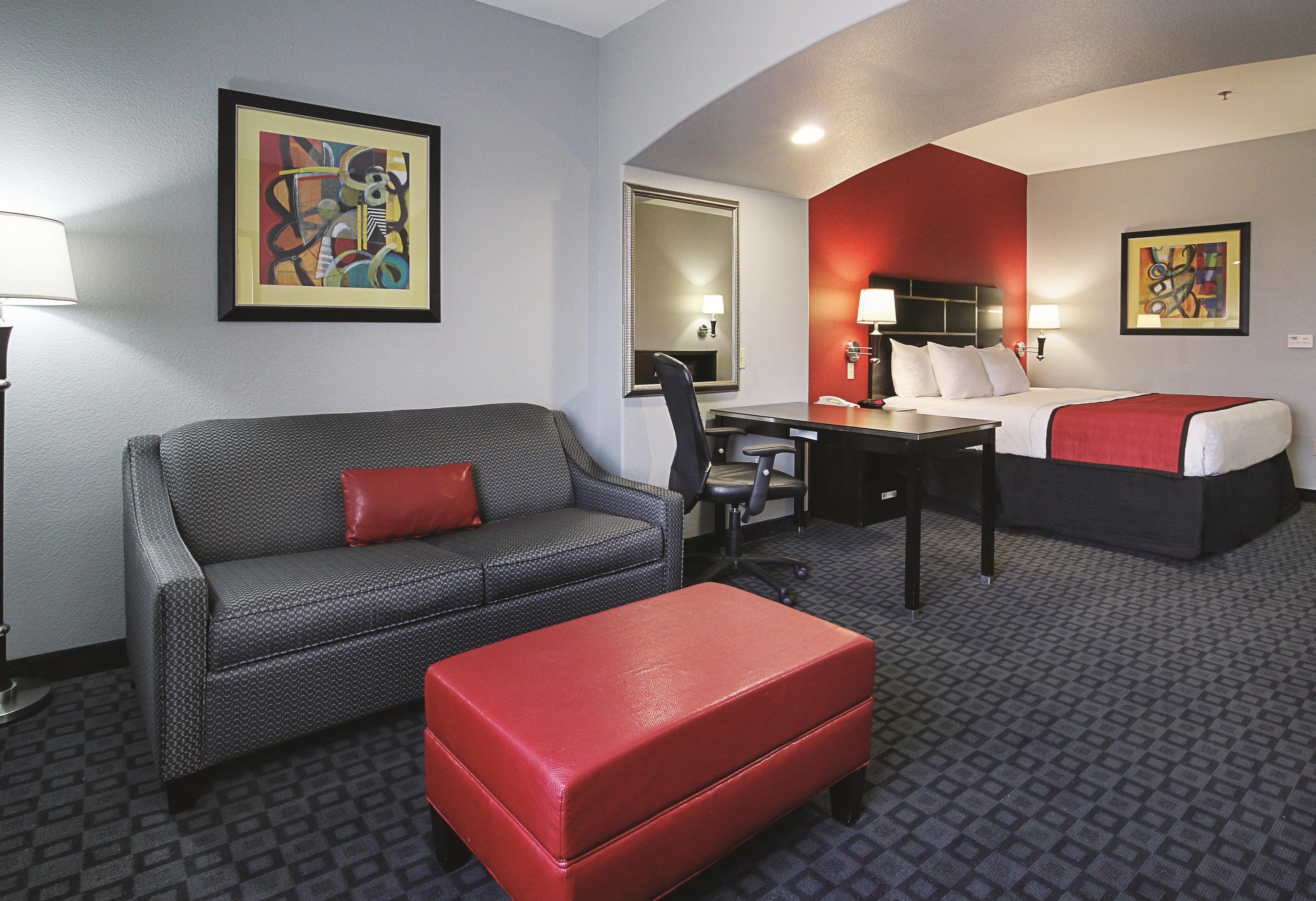 Guest room at the La Quinta Inn & Suites by Wyndham Dallas - Hutchins in Hutchins, Texas