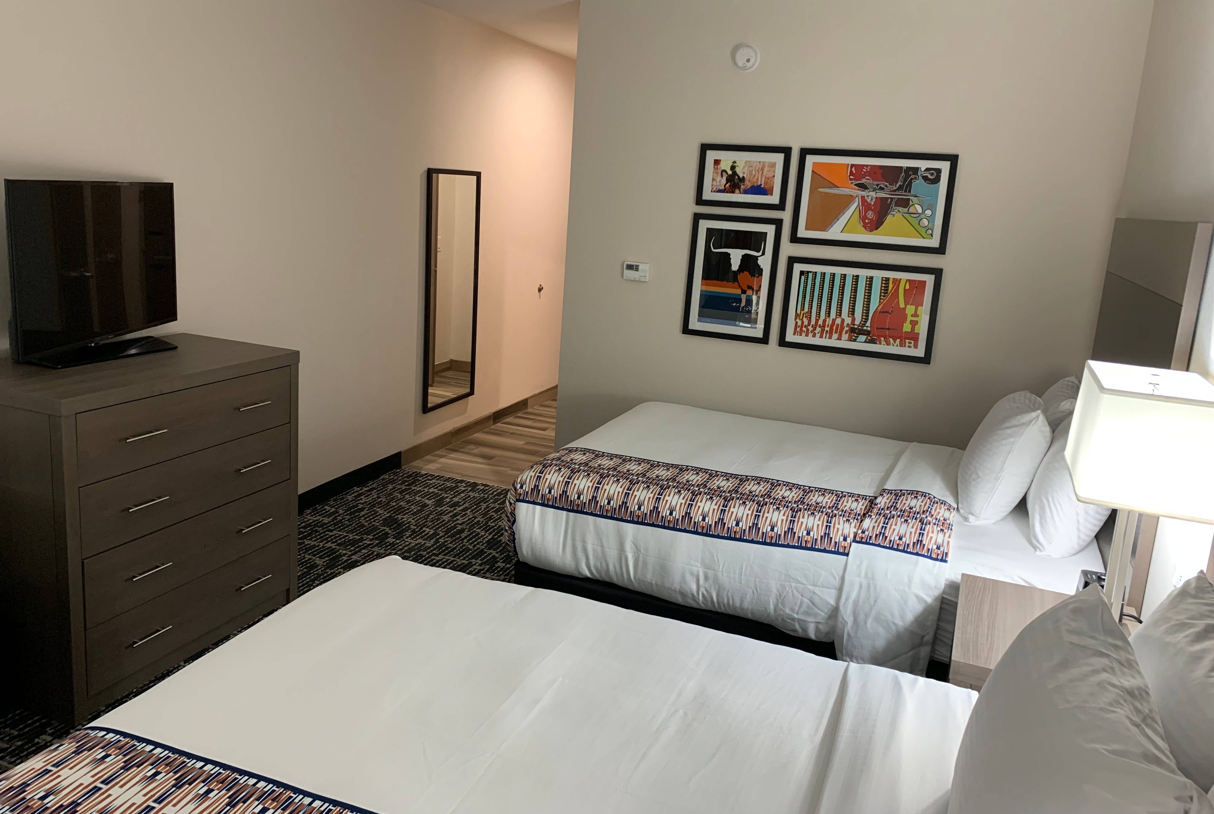 Guest room at the La Quinta Inn and Suites by Wyndham-Red Oak TX IH-35E in Red Oak, Texas