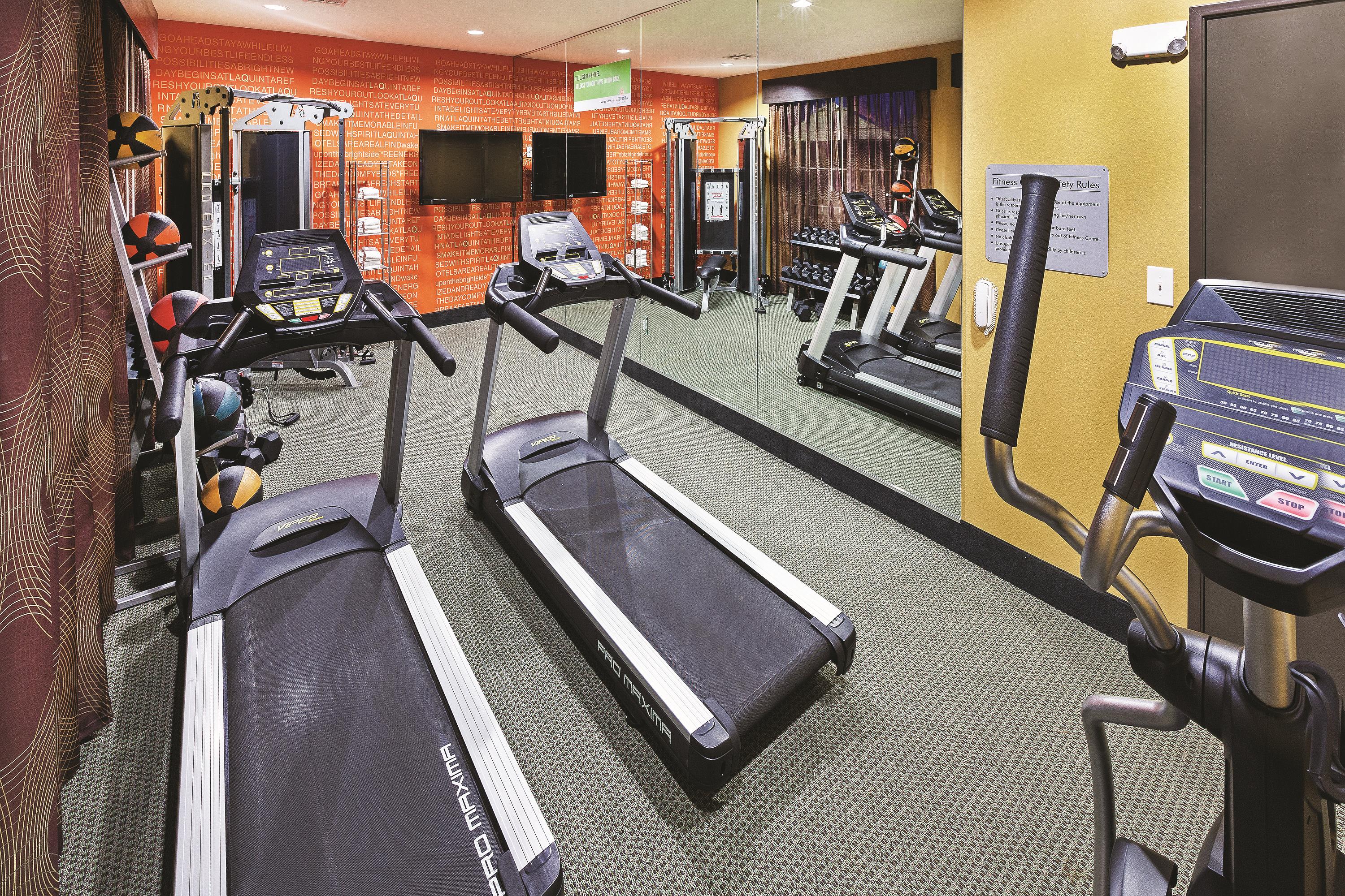 Fitness room at La Quinta Inn & Suites by Wyndham Jourdanton - Pleasanton in Jourdanton, Texas