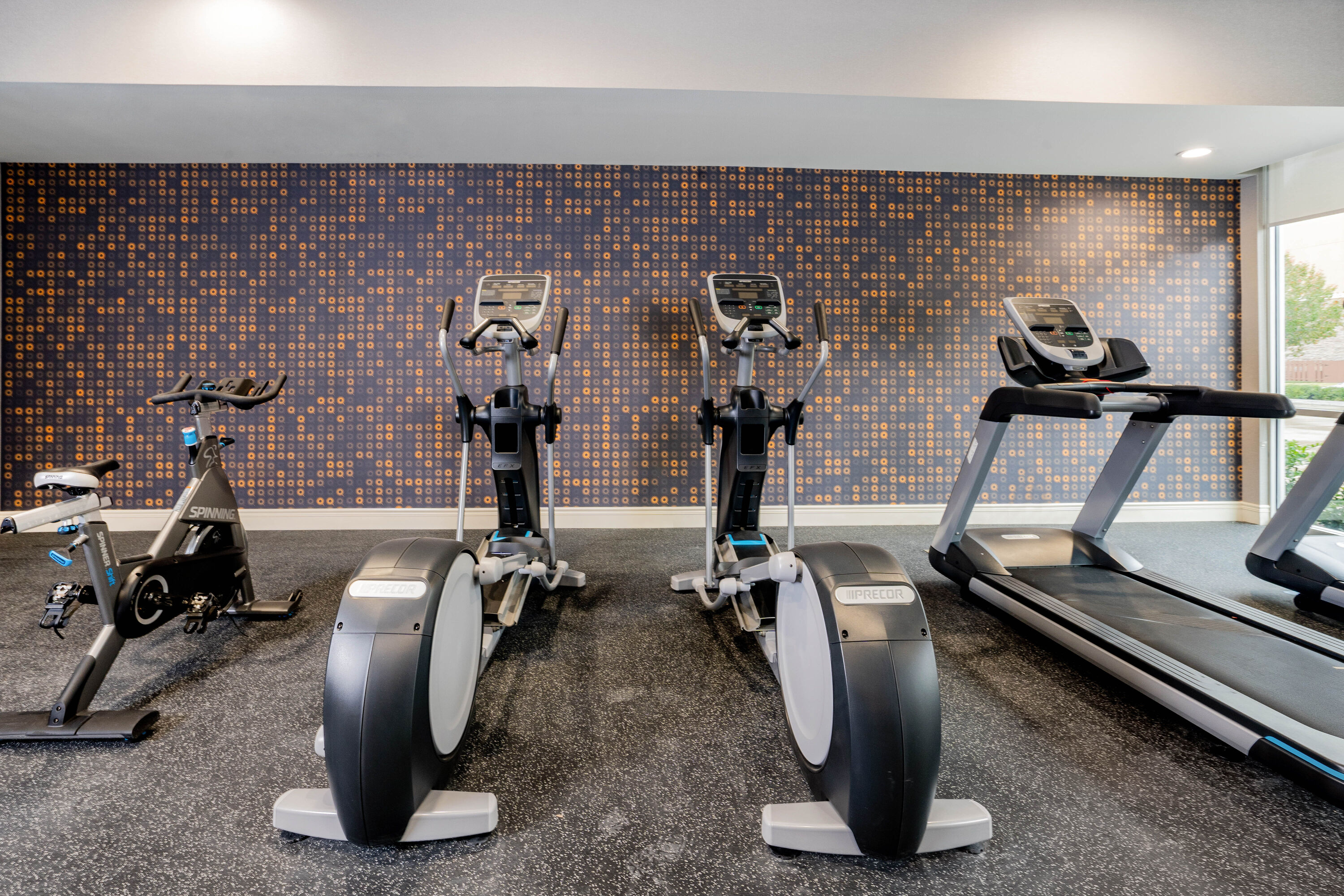 Fitness room at La Quinta Inn & Suites by Wyndham Katy in Katy, Texas