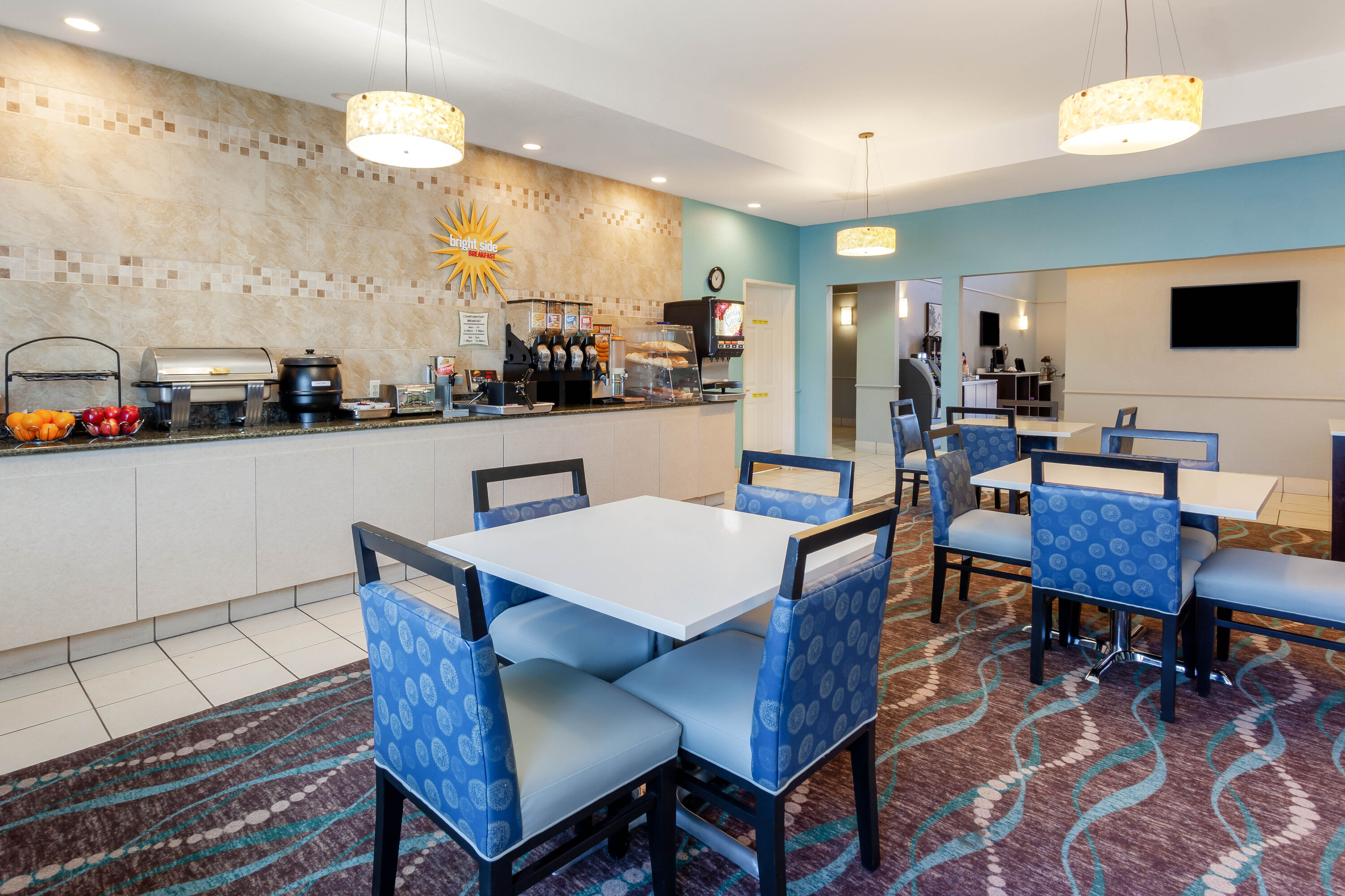 Free breakfast at La Quinta Inn & Suites by Wyndham Kerrville in Kerrville, Texas