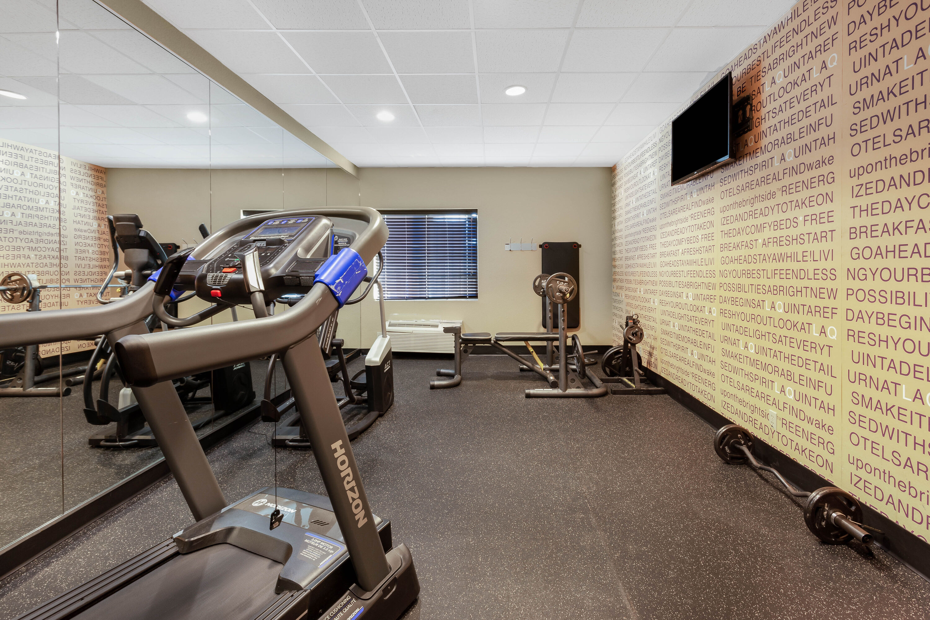 Fitness room at La Quinta Inn & Suites by Wyndham Kerrville in Kerrville, Texas