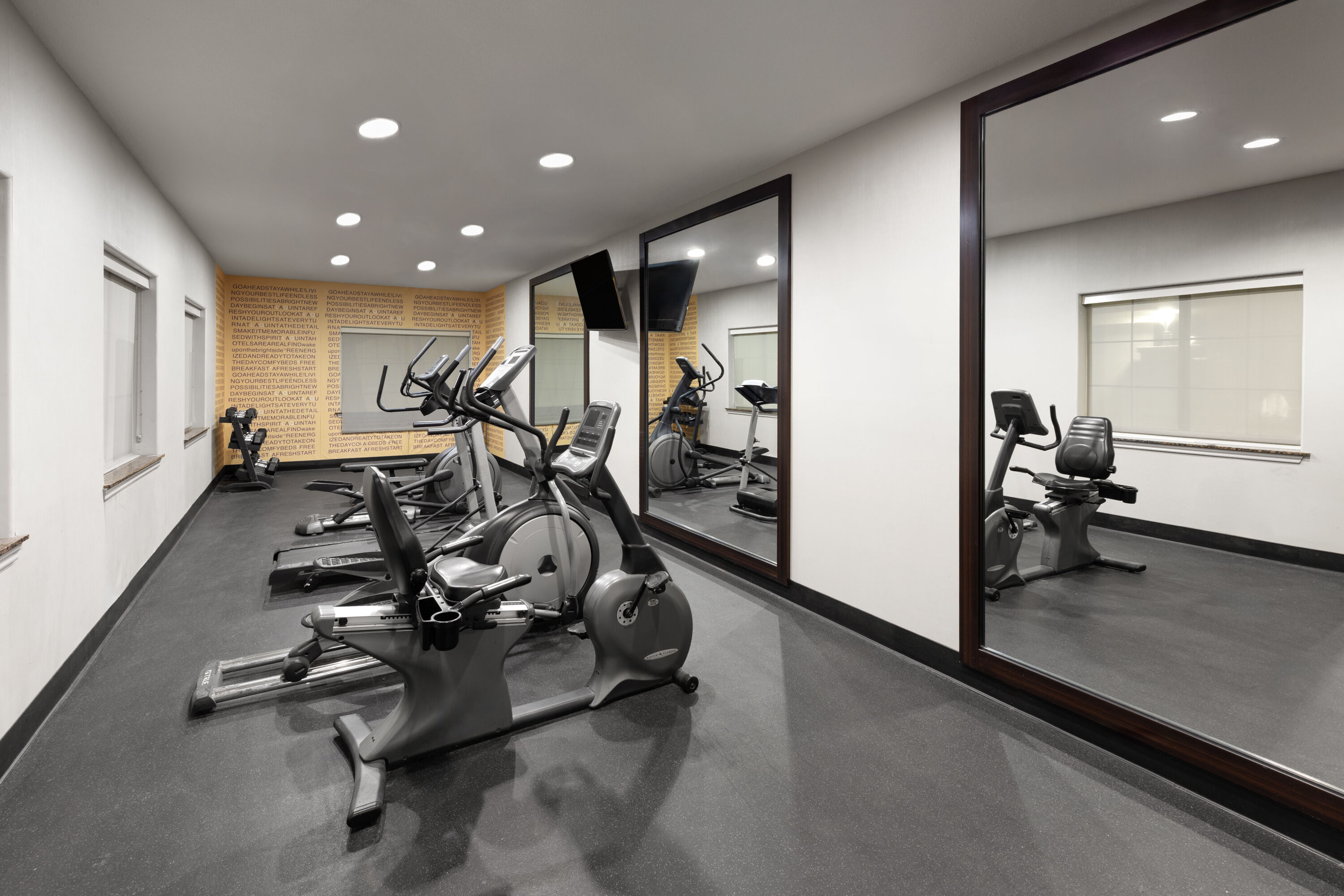 Fitness room at La Quinta Inn & Suites by Wyndham Kyle - Austin South in Kyle, Texas