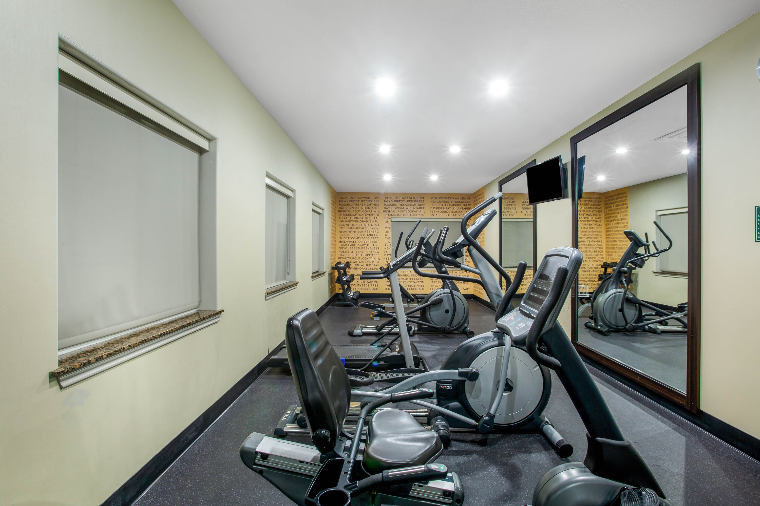 Fitness room at La Quinta Inn & Suites by Wyndham Kyle - Austin South in Kyle, Texas