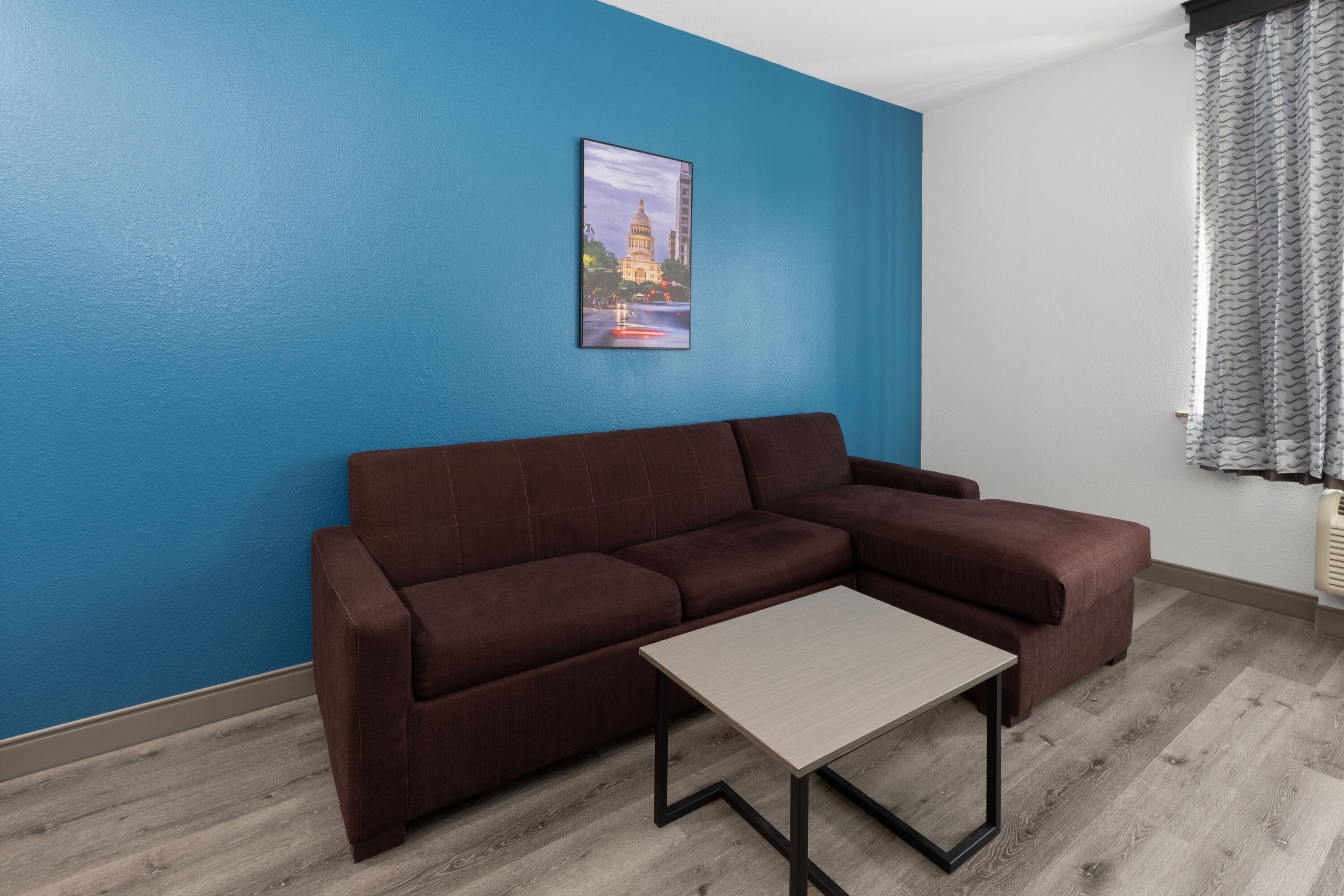 Guest room at the La Quinta Inn & Suites by Wyndham Kyle - Austin South in Kyle, Texas