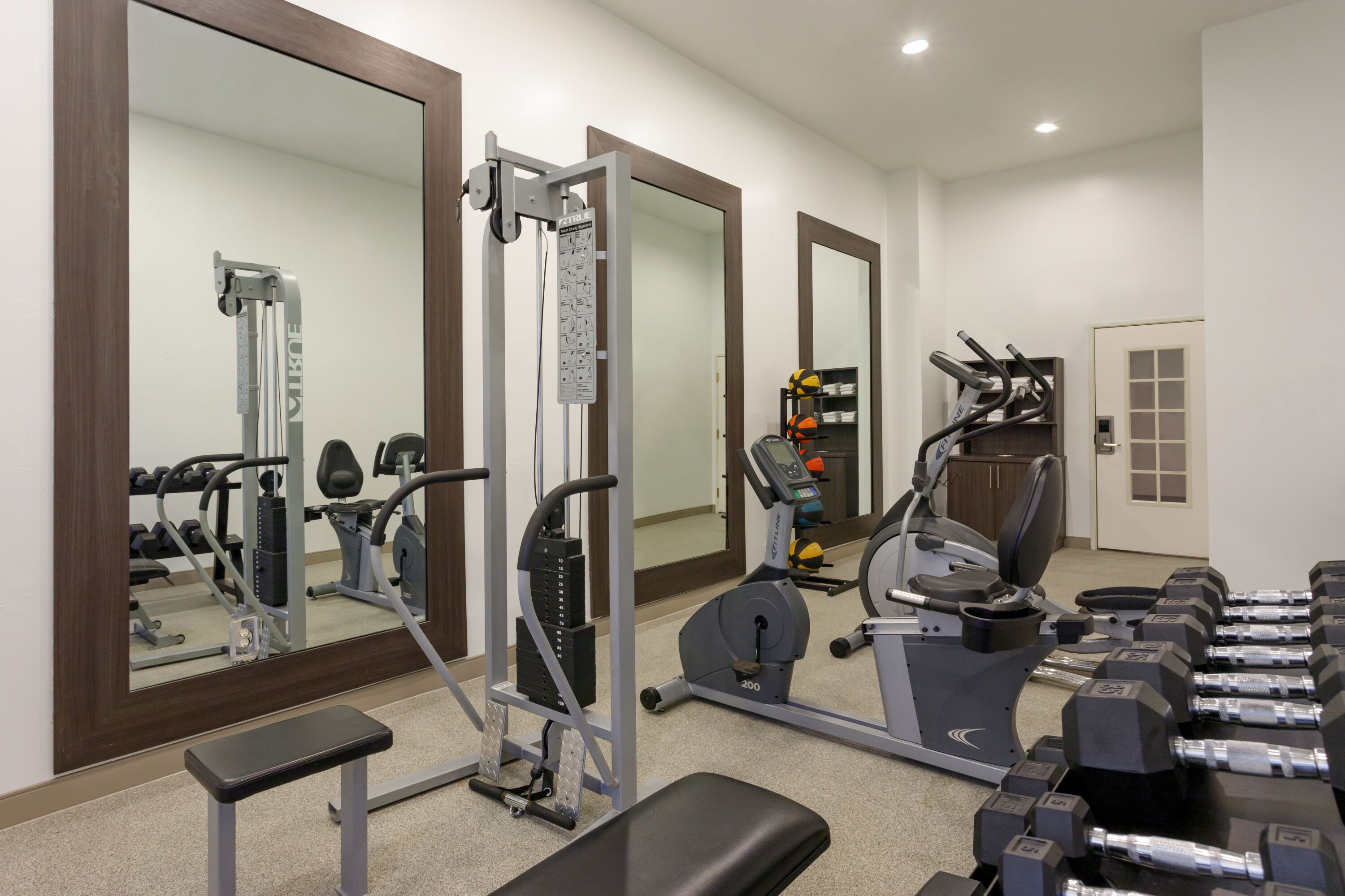 Fitness room at La Quinta Inn & Suites by Wyndham I-20 Longview South in Longview, Texas