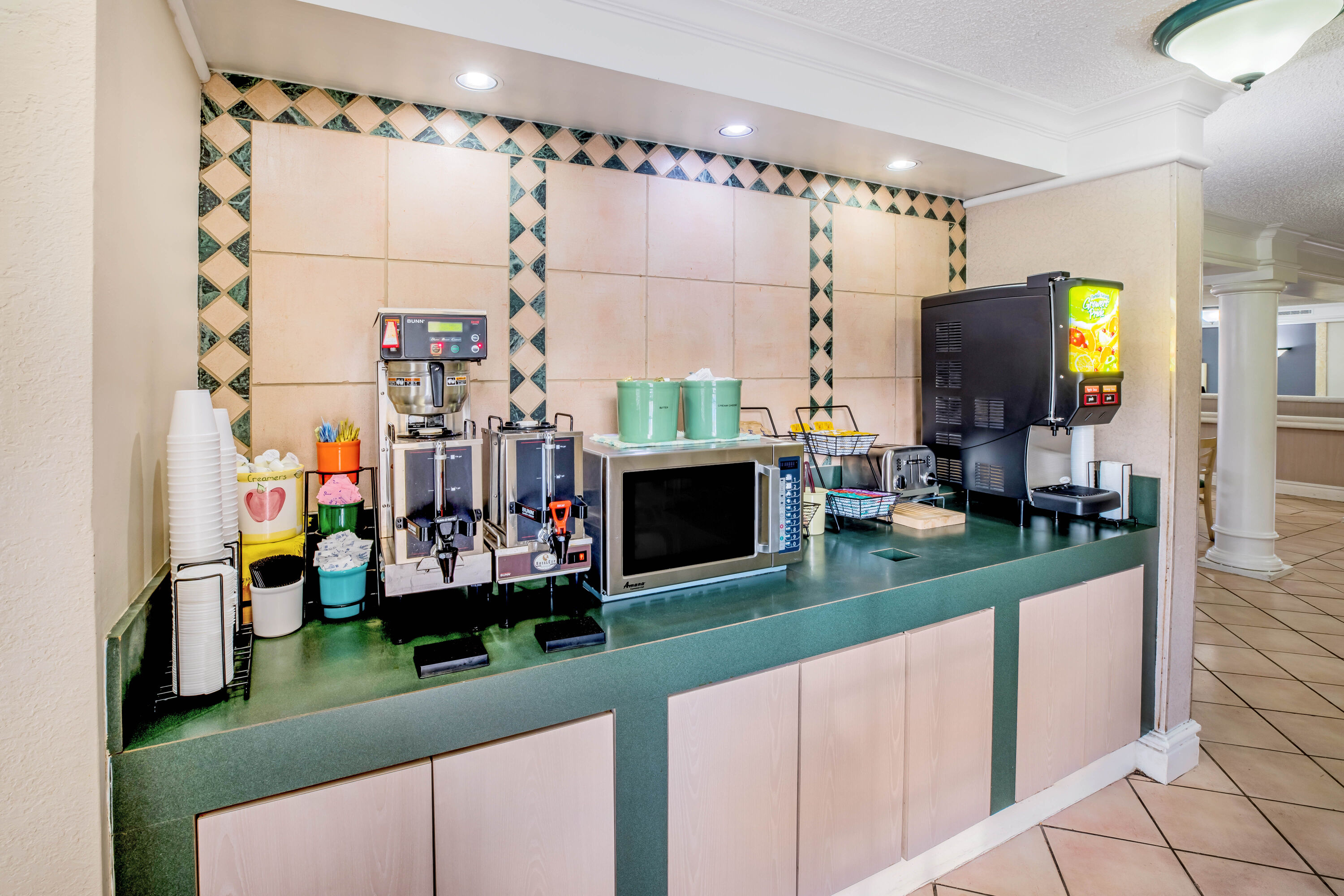 Free breakfast at La Quinta Inn by Wyndham Lufkin in Lufkin, Texas