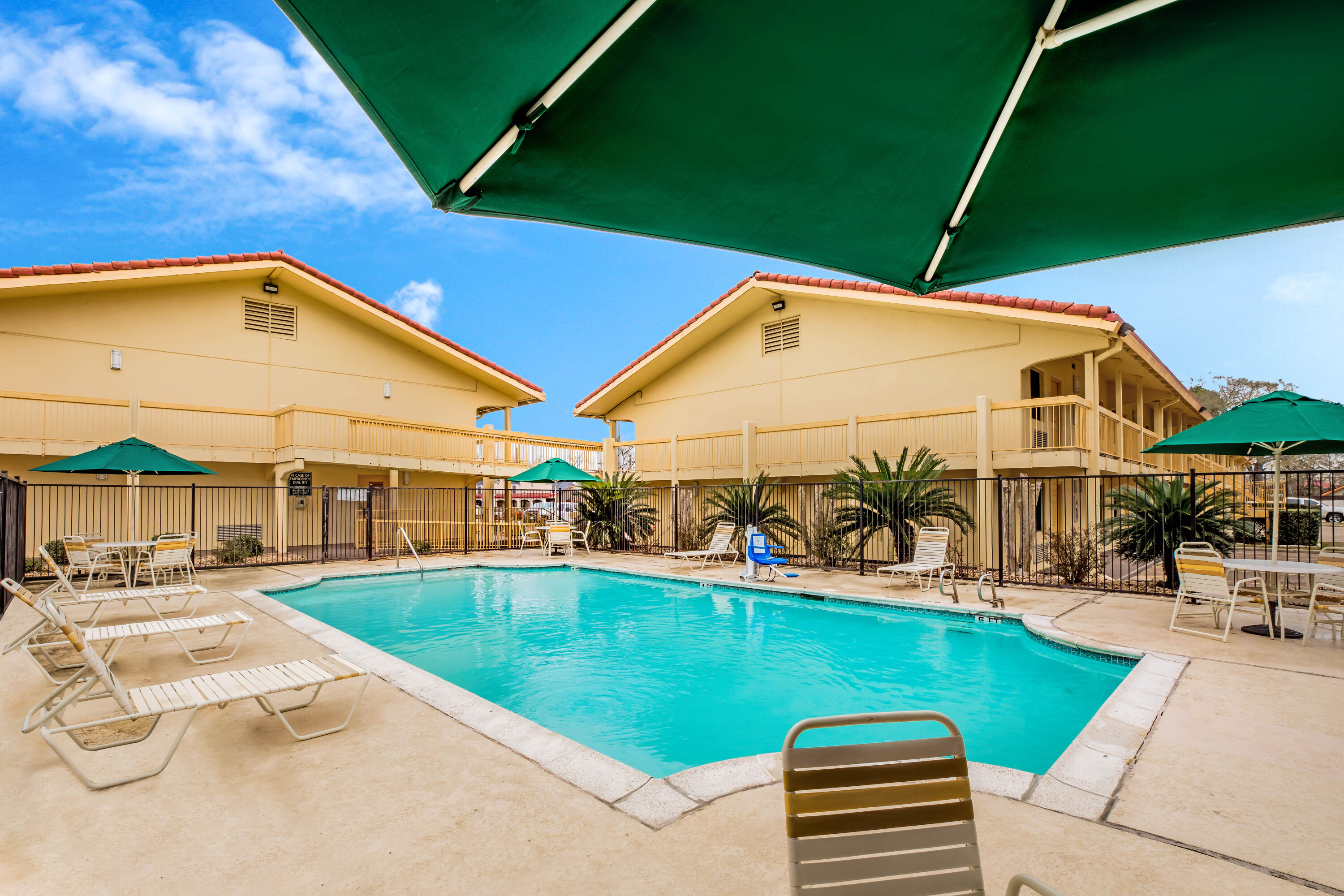 Pool at the La Quinta Inn by Wyndham Lufkin in Lufkin, Texas