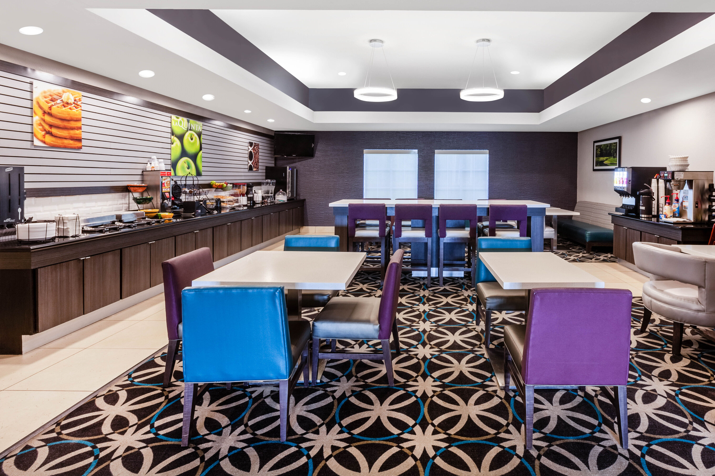 Free breakfast at La Quinta Inn & Suites by Wyndham Lumberton in Lumberton, Texas