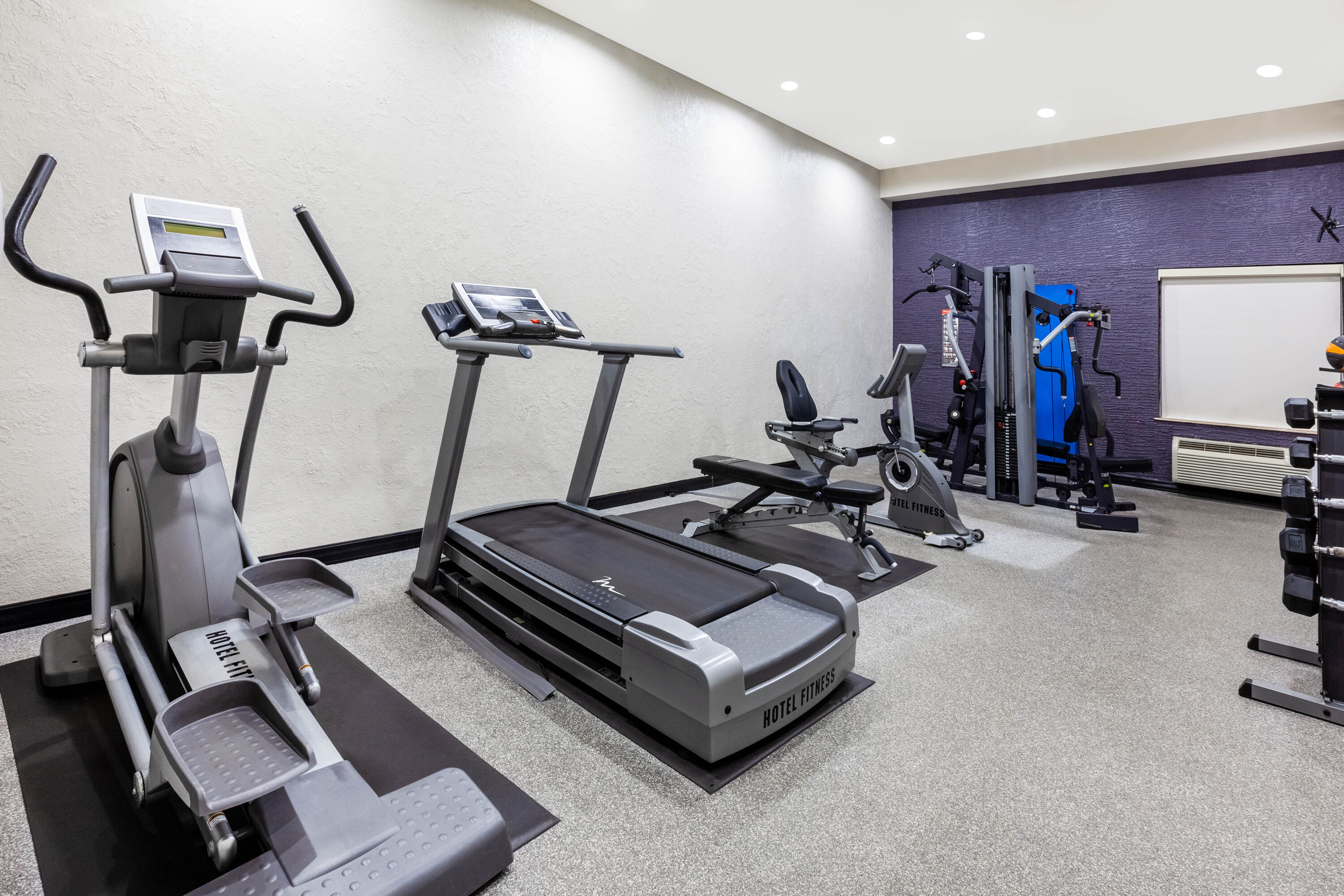 Fitness room at La Quinta Inn & Suites by Wyndham Lumberton in Lumberton, Texas