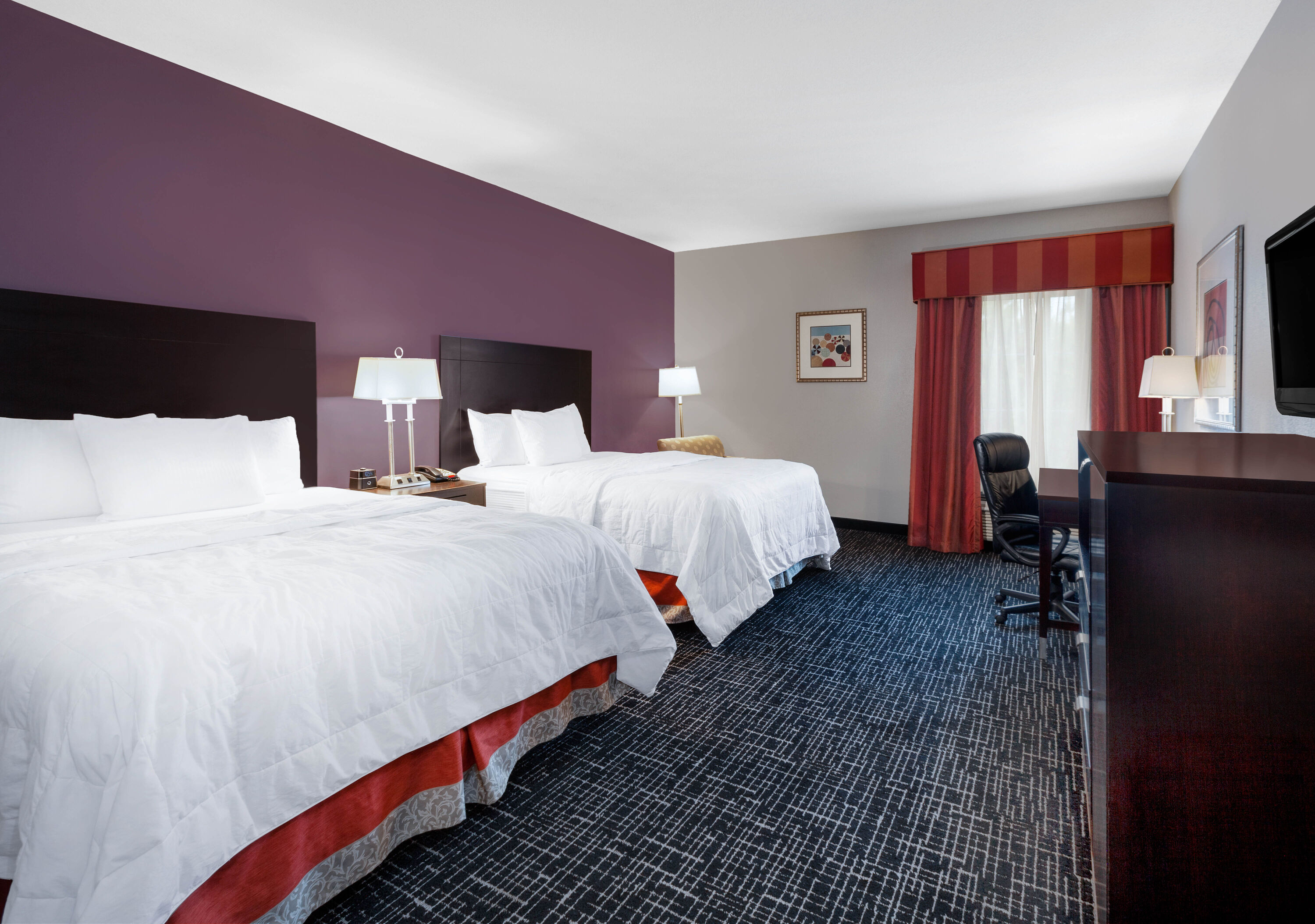 Guest room at the La Quinta Inn & Suites by Wyndham Lumberton in Lumberton, Texas