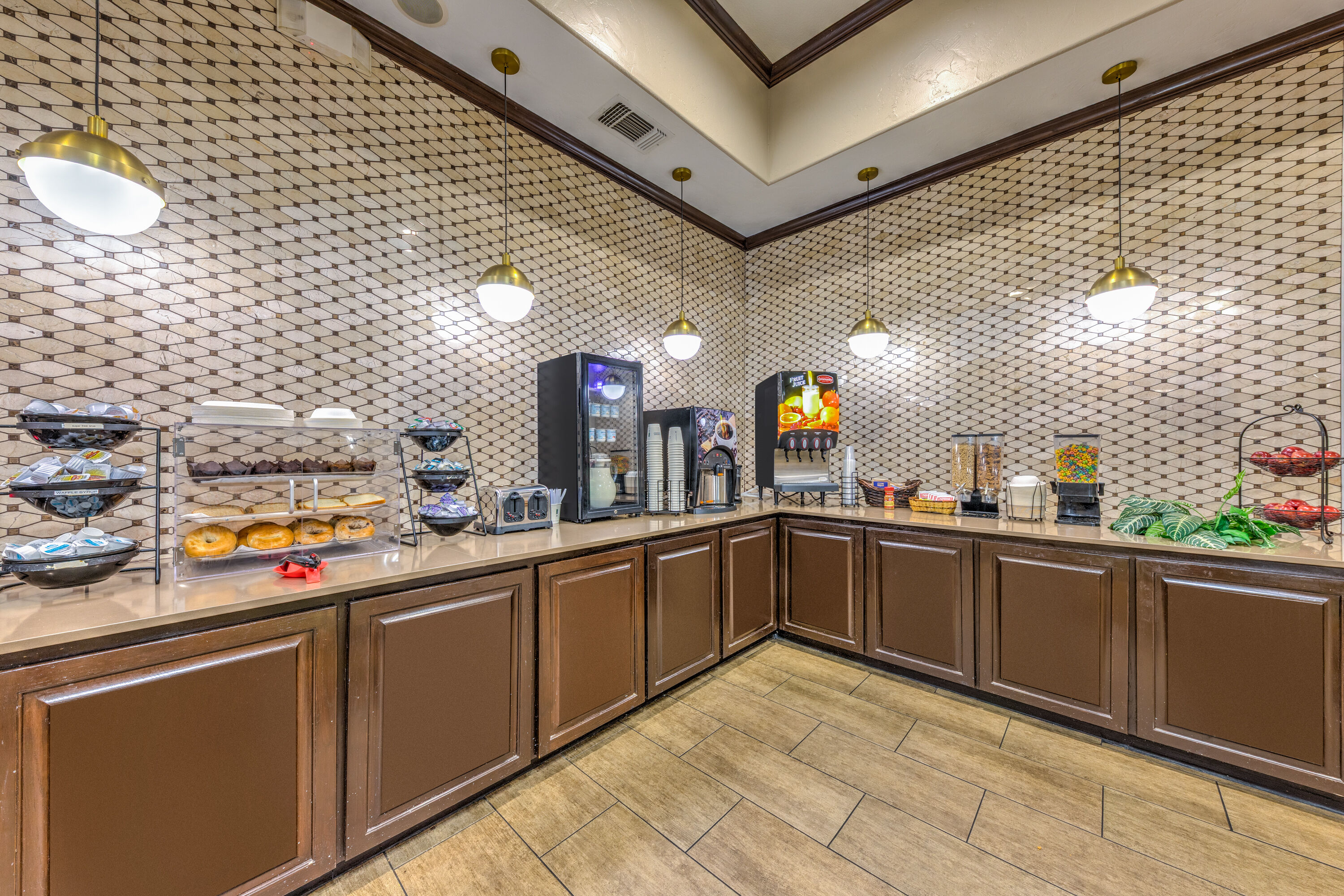 Free breakfast at La Quinta Inn & Suites by Wyndham Marble Falls in Marble Falls, Texas