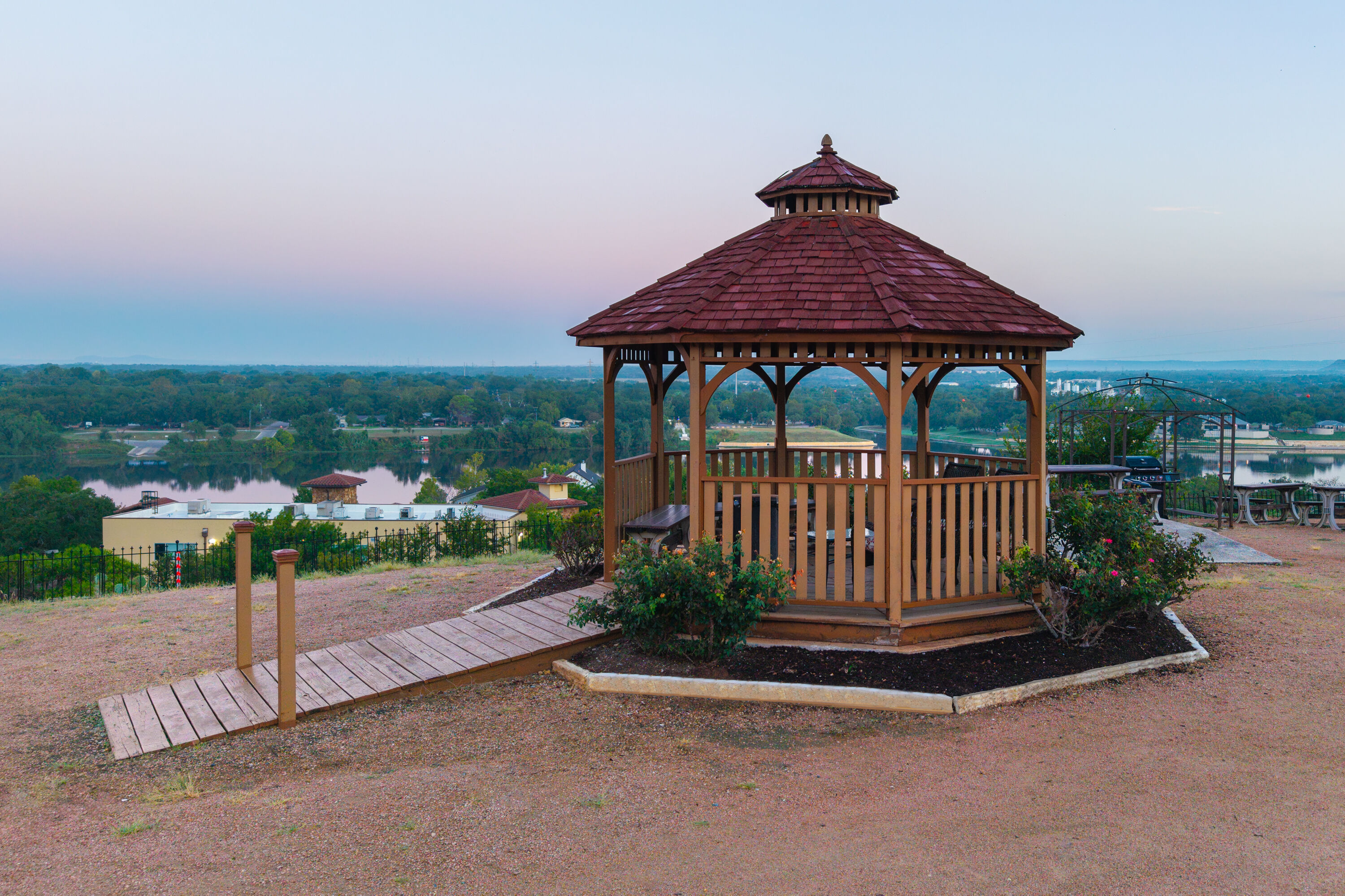 Gazebo at La Quinta Inn & Suites by Wyndham Marble Falls in Marble Falls, Texas