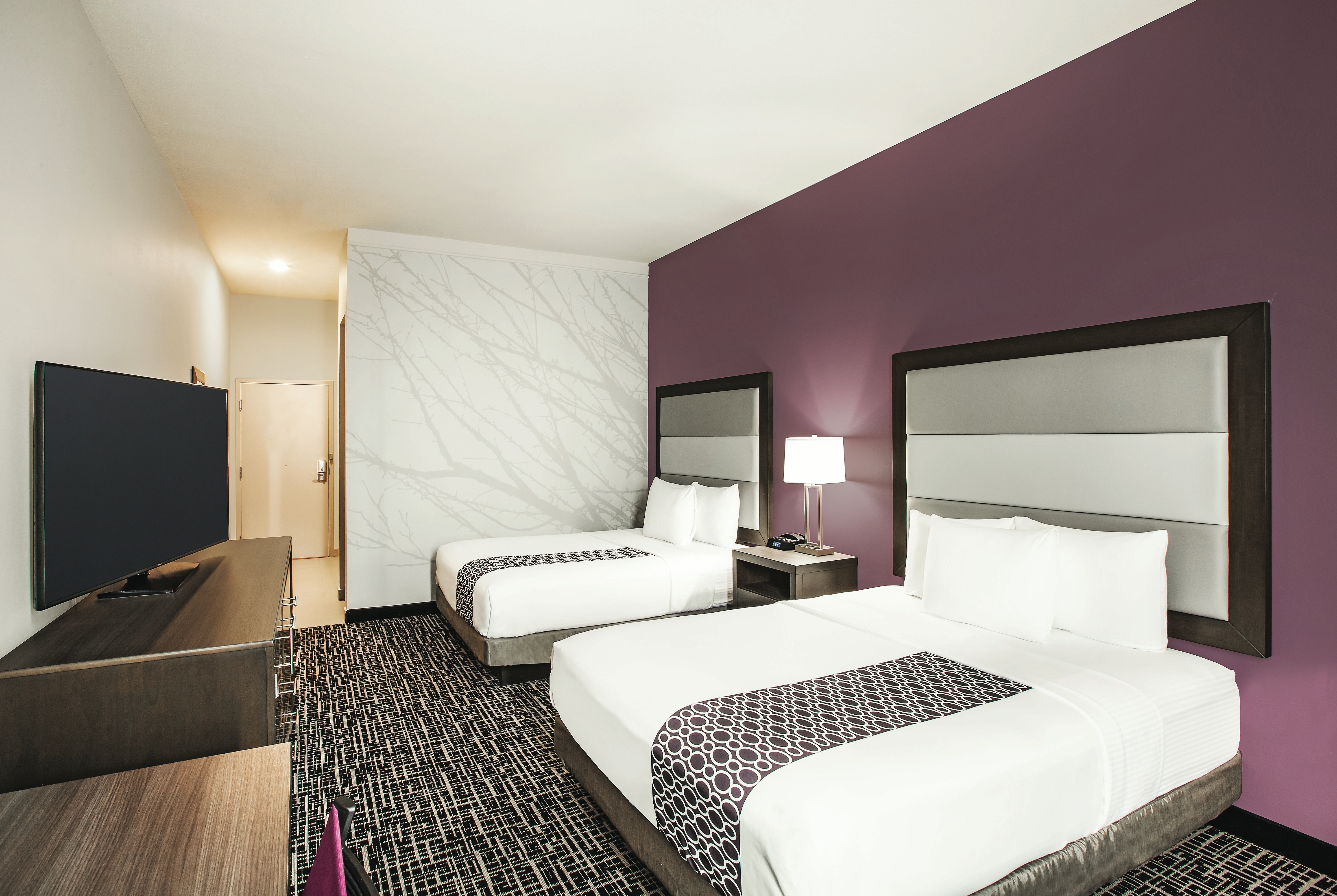 Guest room at the La Quinta Inn & Suites by Wyndham McAllen La Plaza Mall in McAllen, Texas