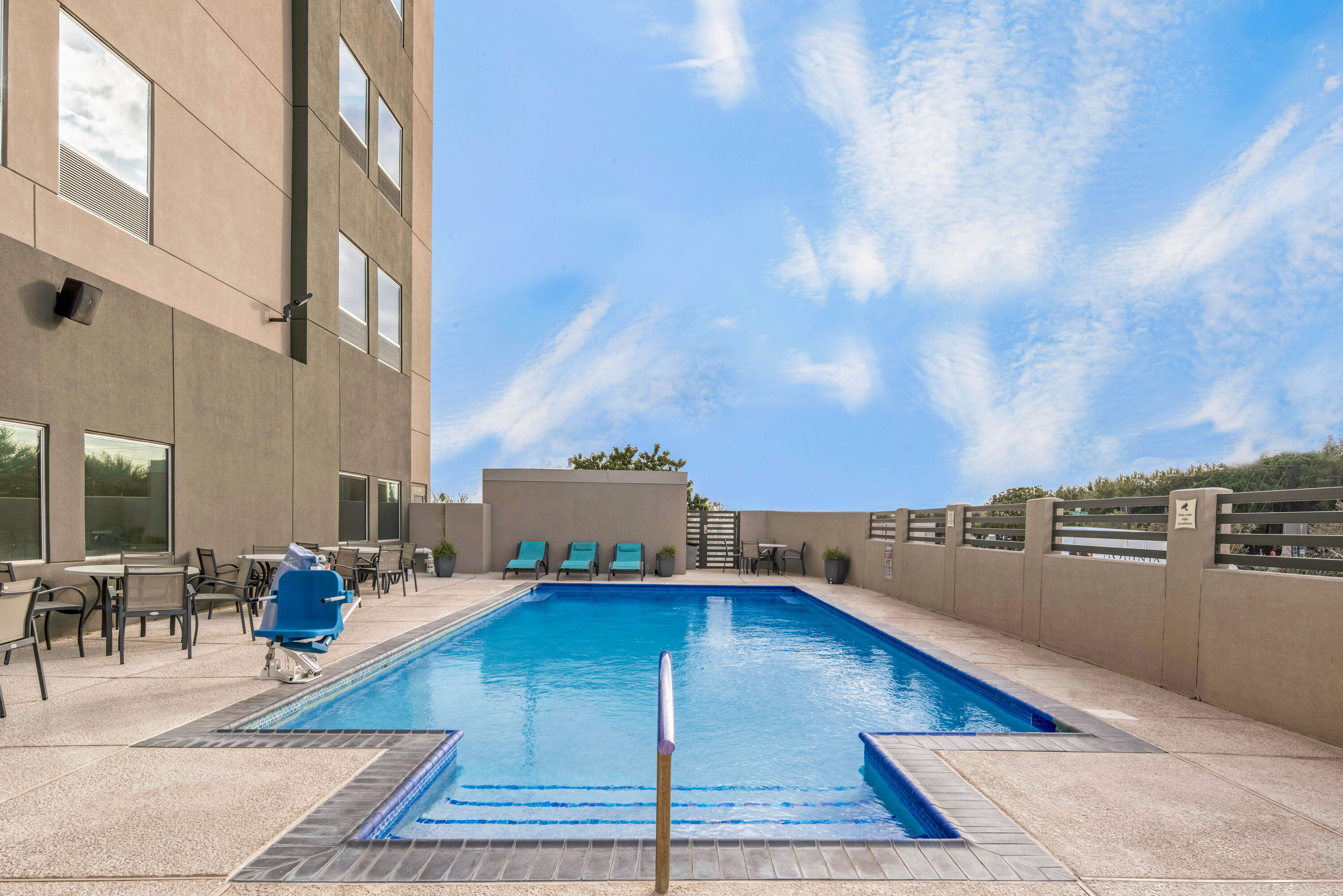 Pool at the La Quinta Inn & Suites by Wyndham McAllen La Plaza Mall in McAllen, Texas