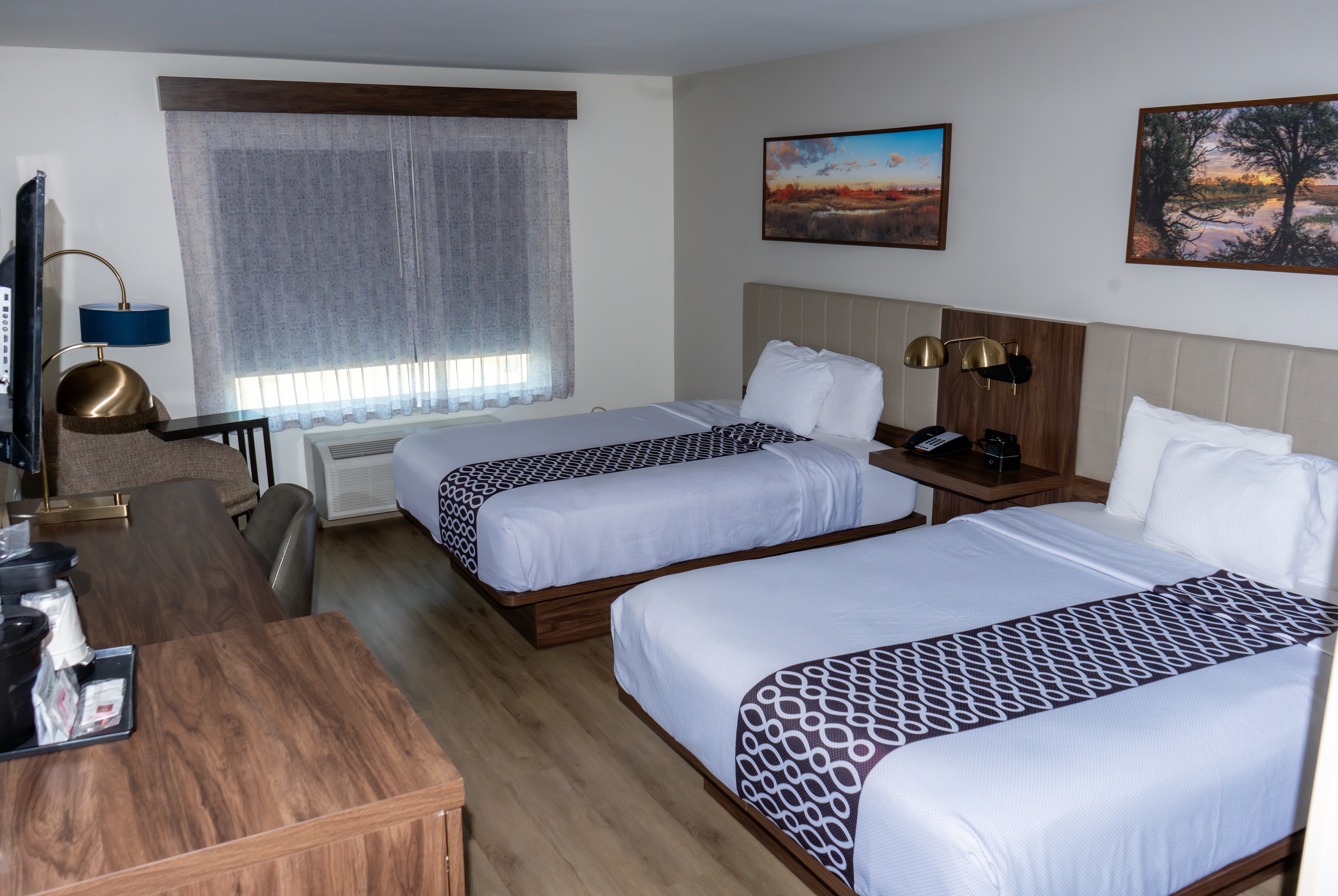 Guest room at the La Quinta Inn & Suites by Wyndham Dallas Mesquite in Mesquite, Texas