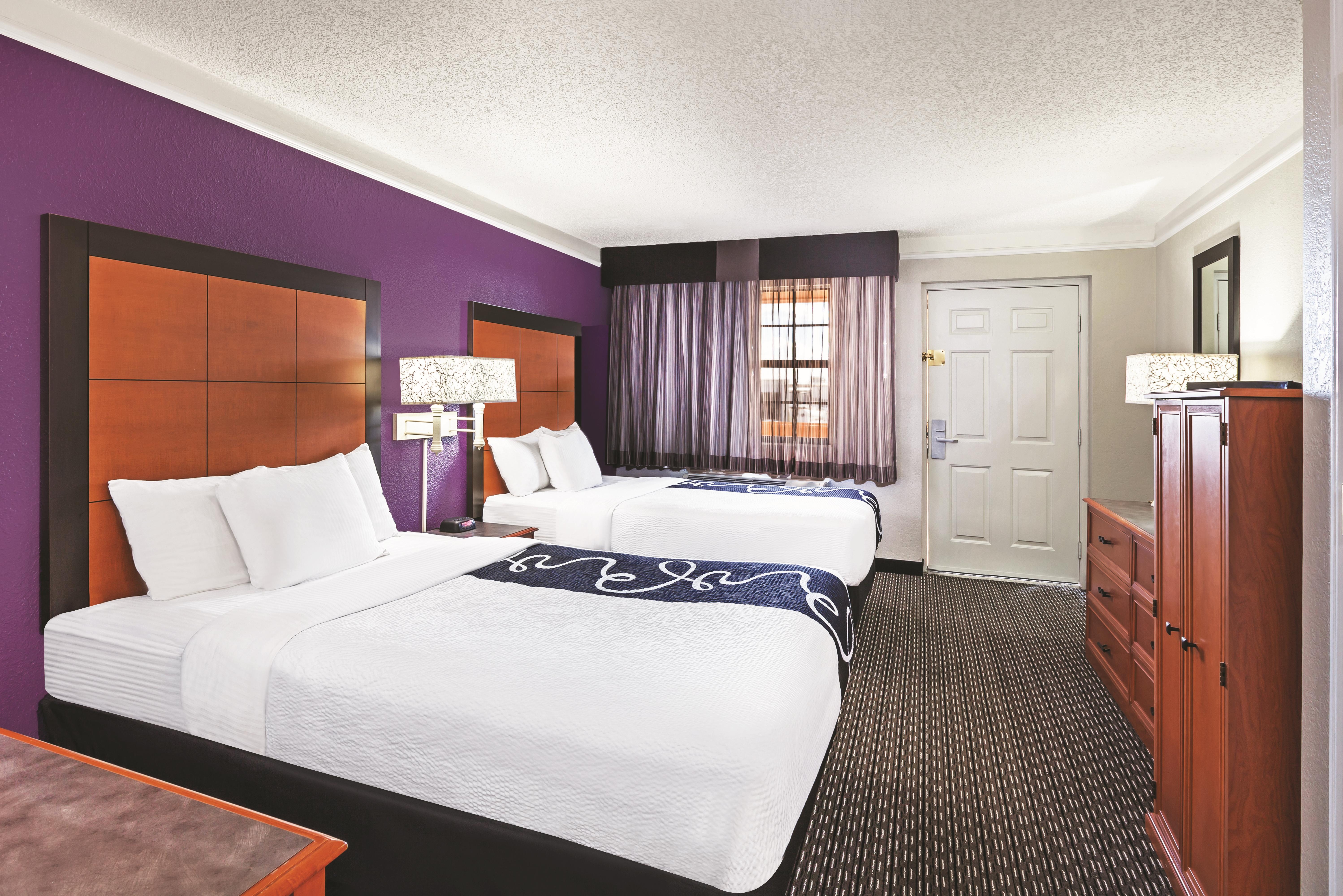 Guest room at the La Quinta Inn by Wyndham Midland in Midland, Texas