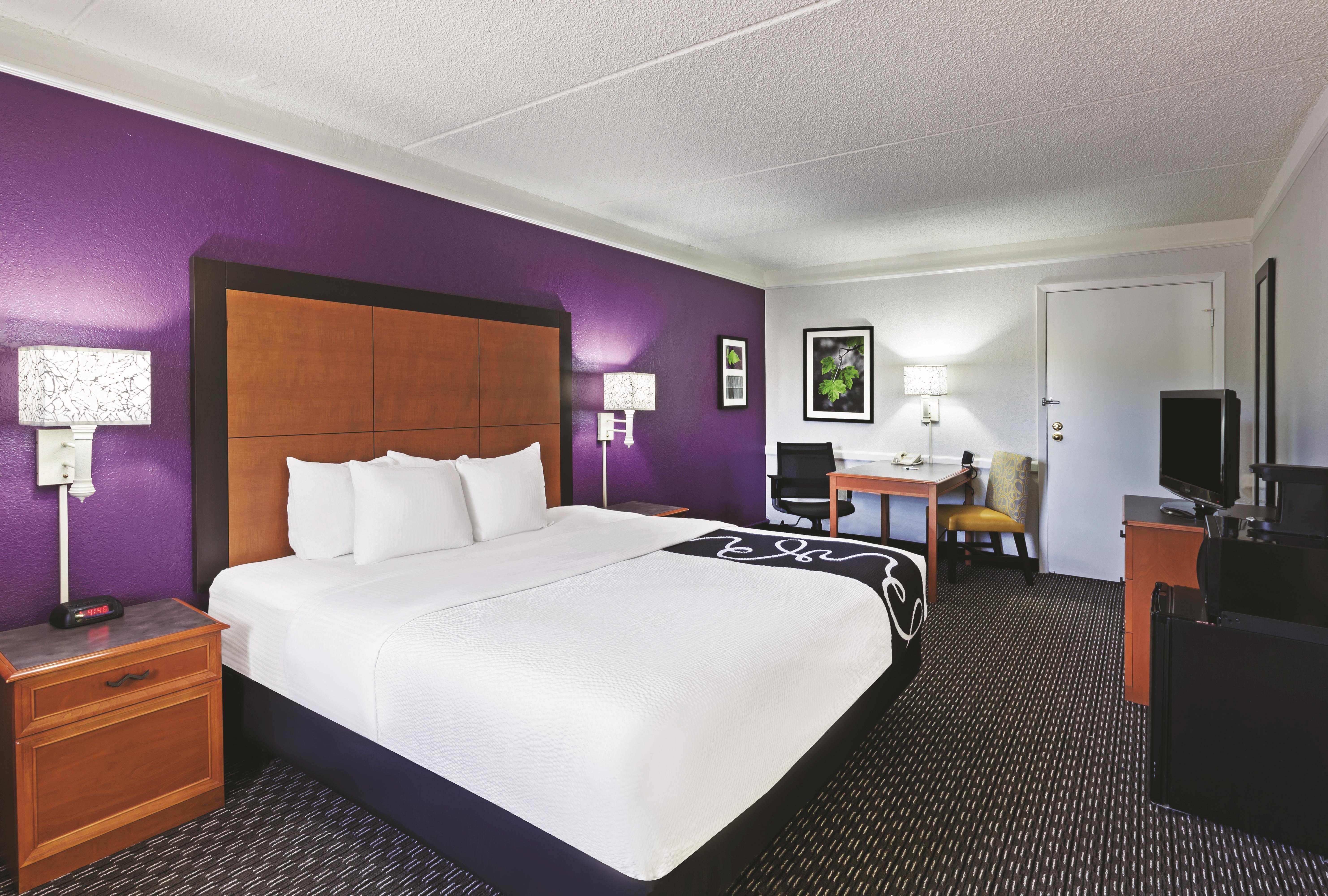 Guest room at the La Quinta Inn by Wyndham Midland in Midland, Texas