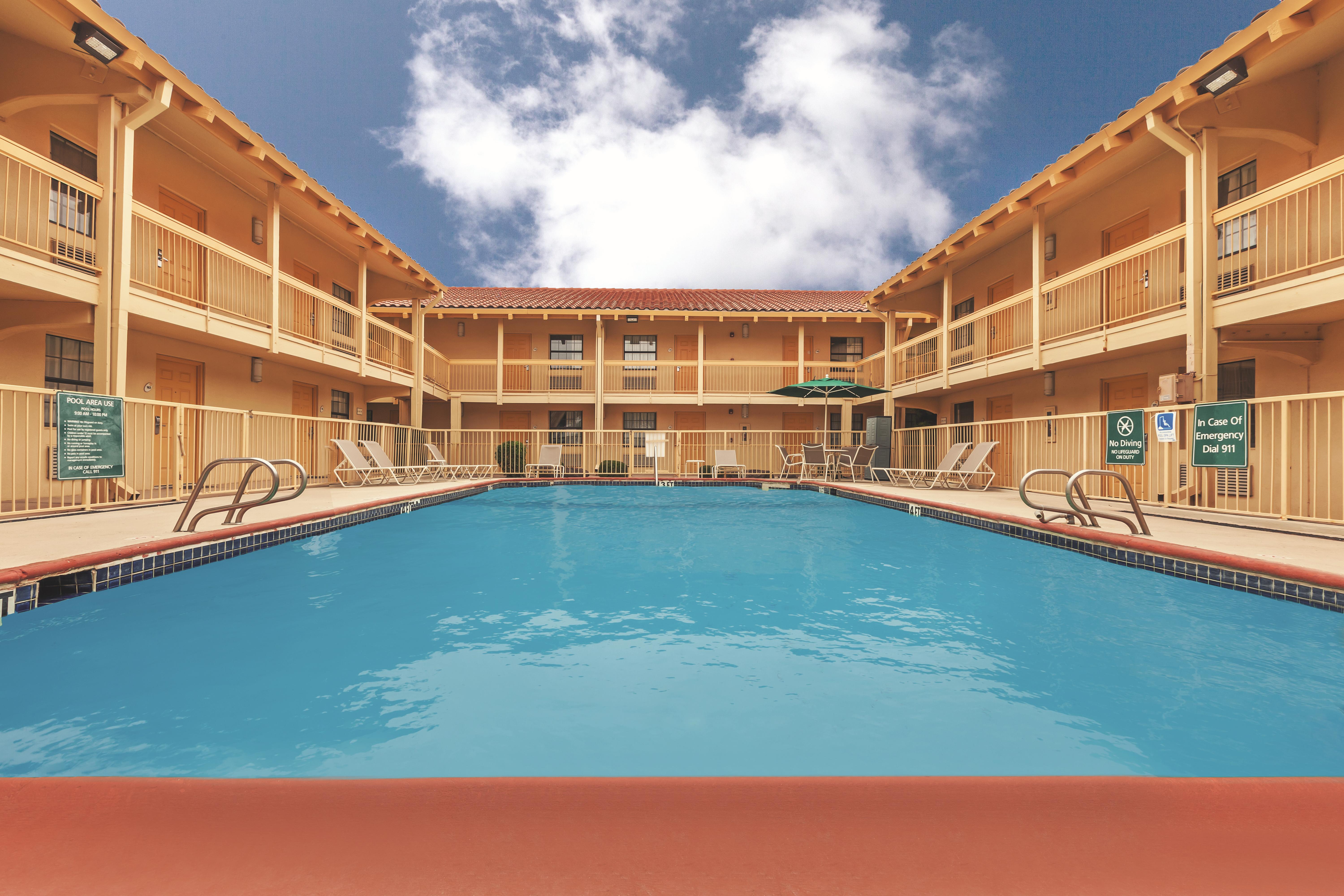 Pool at the La Quinta Inn by Wyndham Midland in Midland, Texas