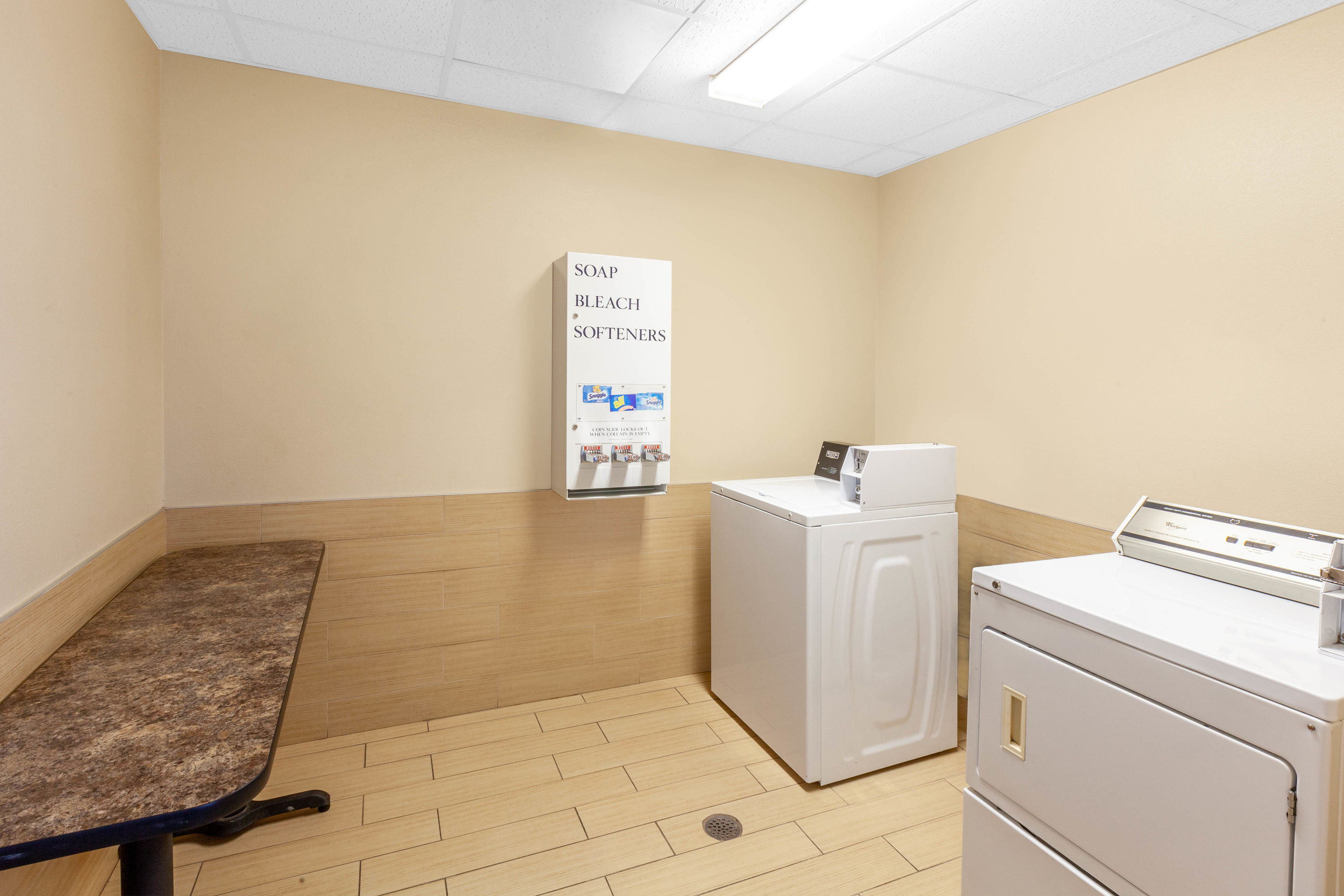 Laundry facilities at La Quinta Inn & Suites by Wyndham Midland North in Midland, Texas