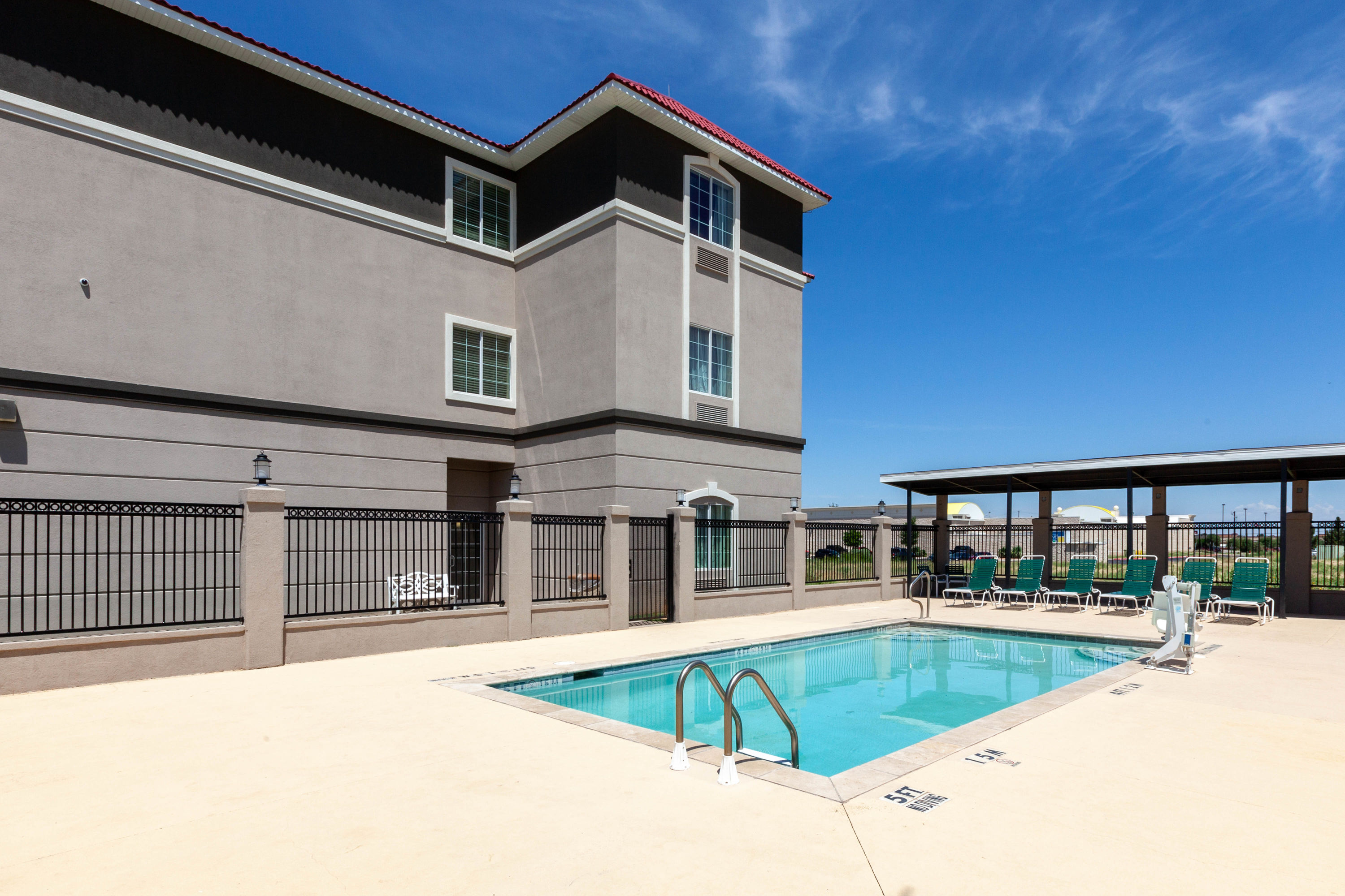 Pool at the La Quinta Inn & Suites by Wyndham Midland North in Midland, Texas