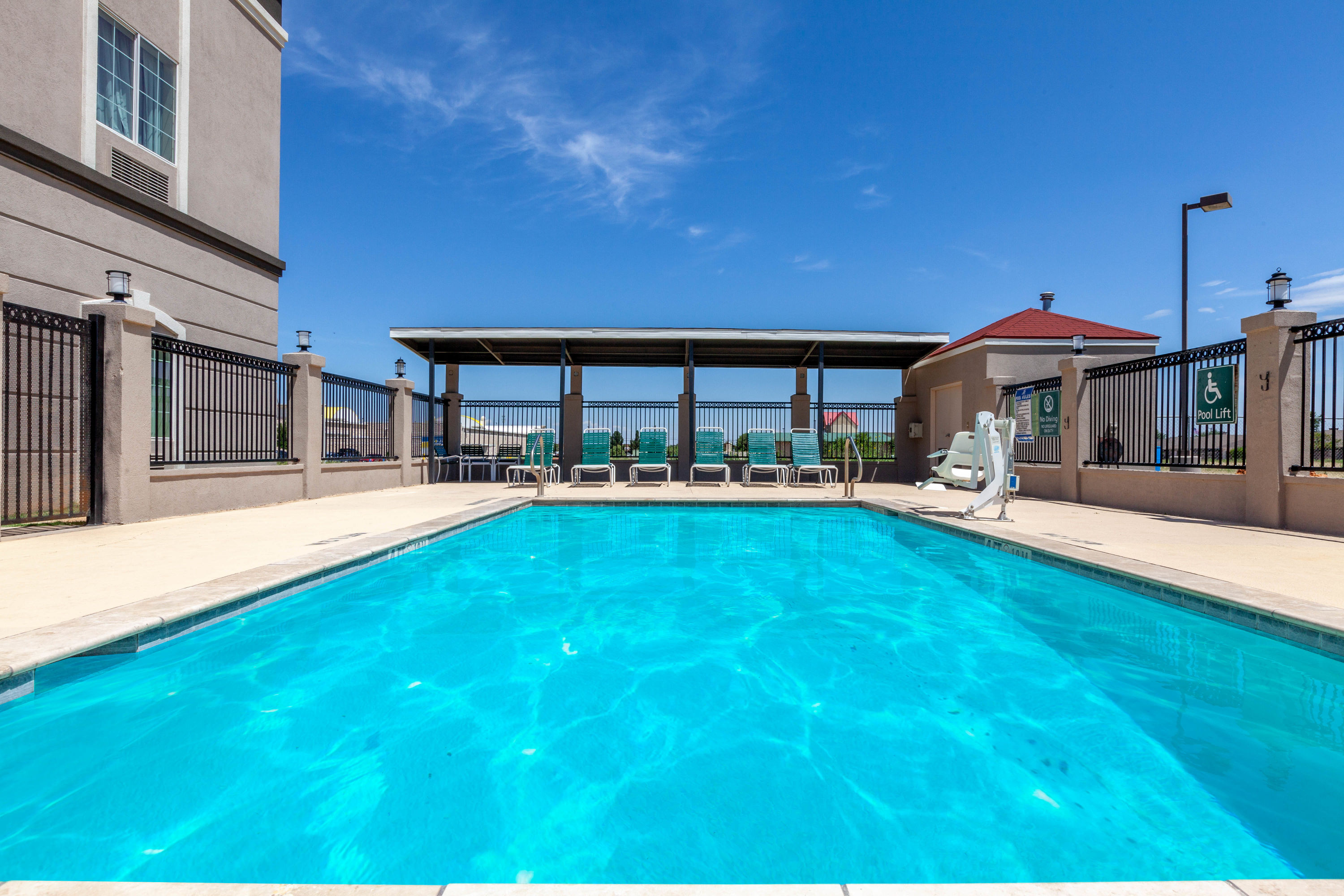 Pool at the La Quinta Inn & Suites by Wyndham Midland North in Midland, Texas