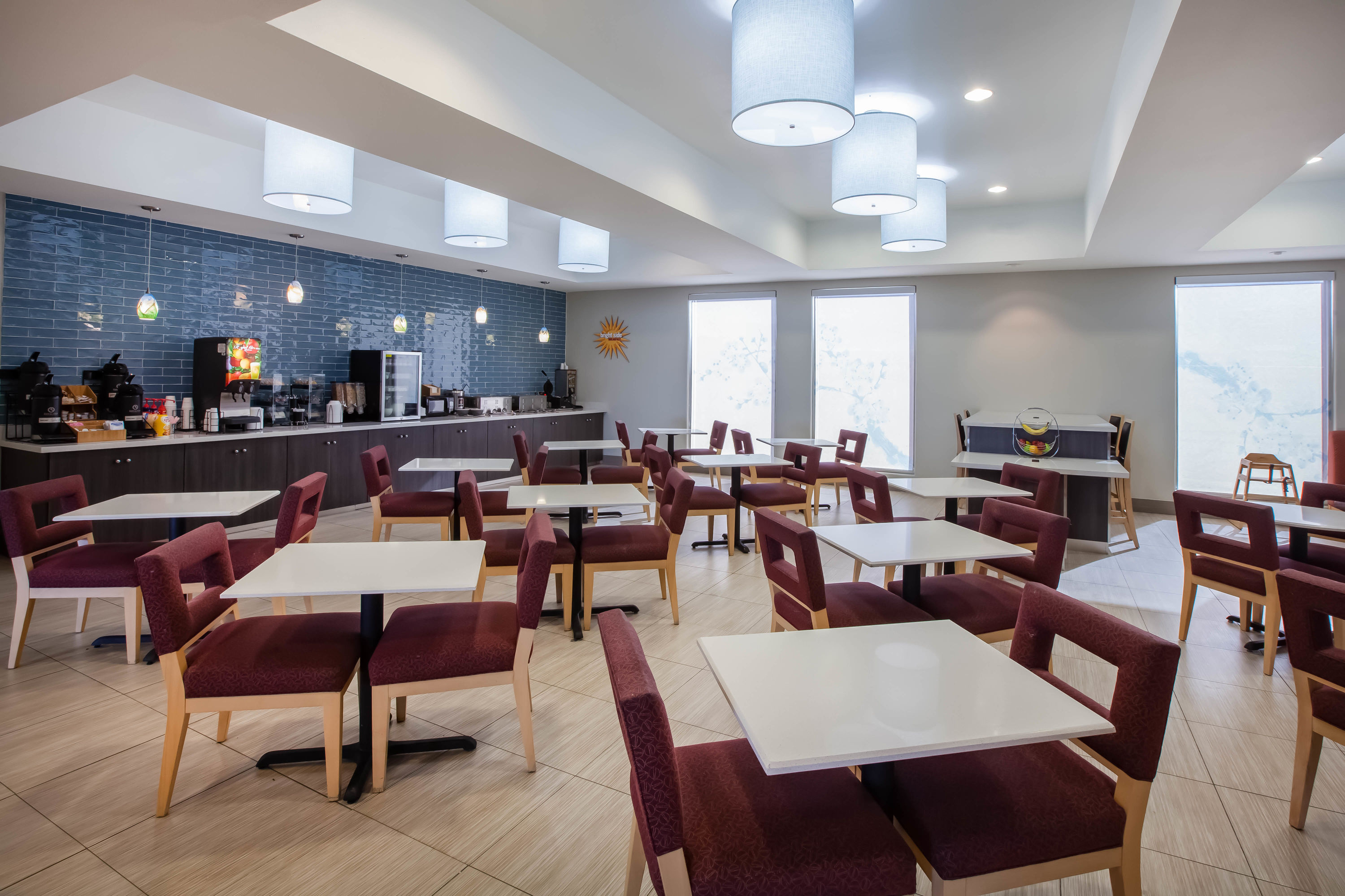 Free breakfast at La Quinta Inn & Suites by Wyndham Odessa North in Odessa, Texas