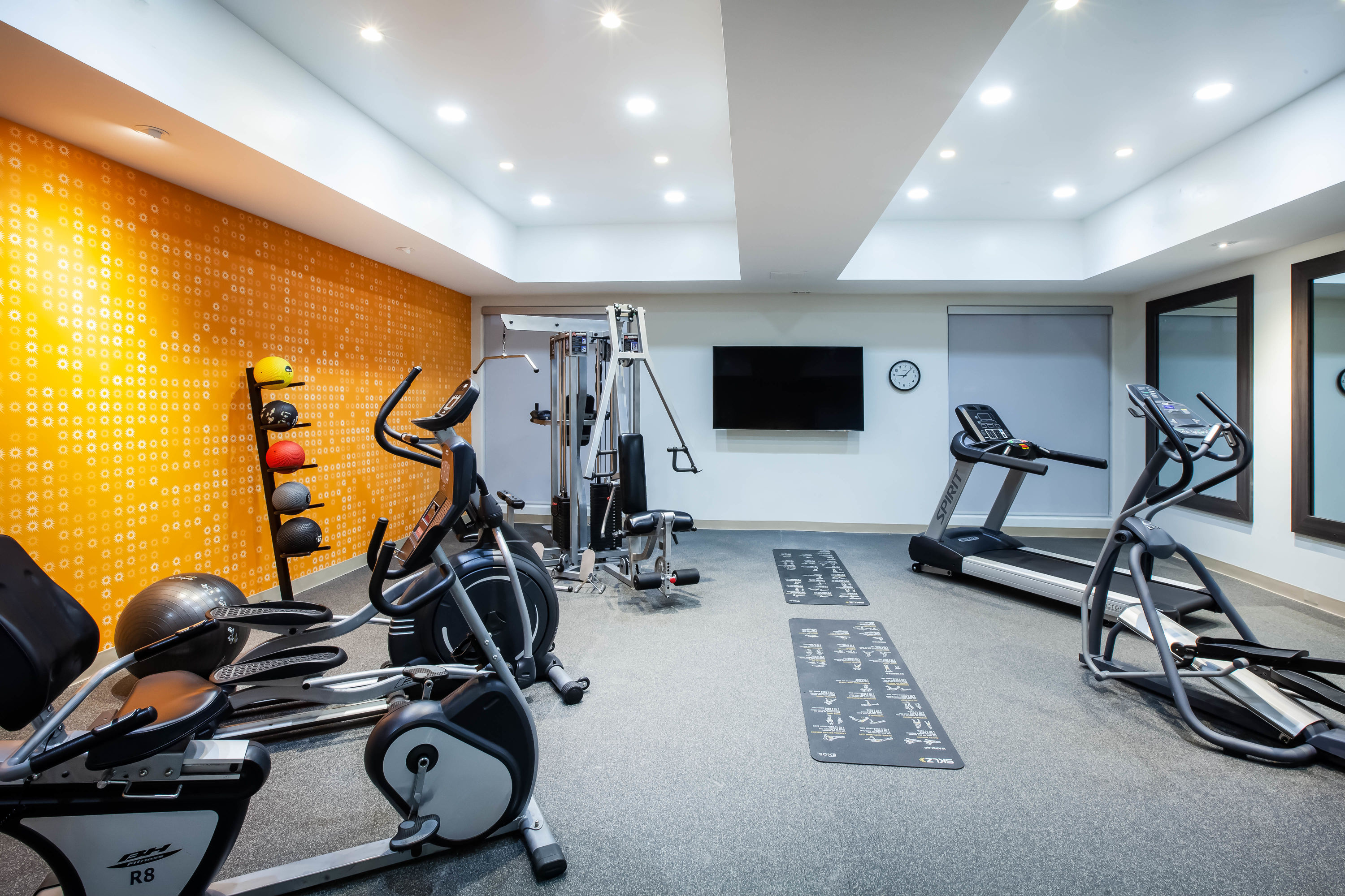 Fitness room at La Quinta Inn & Suites by Wyndham Odessa North in Odessa, Texas