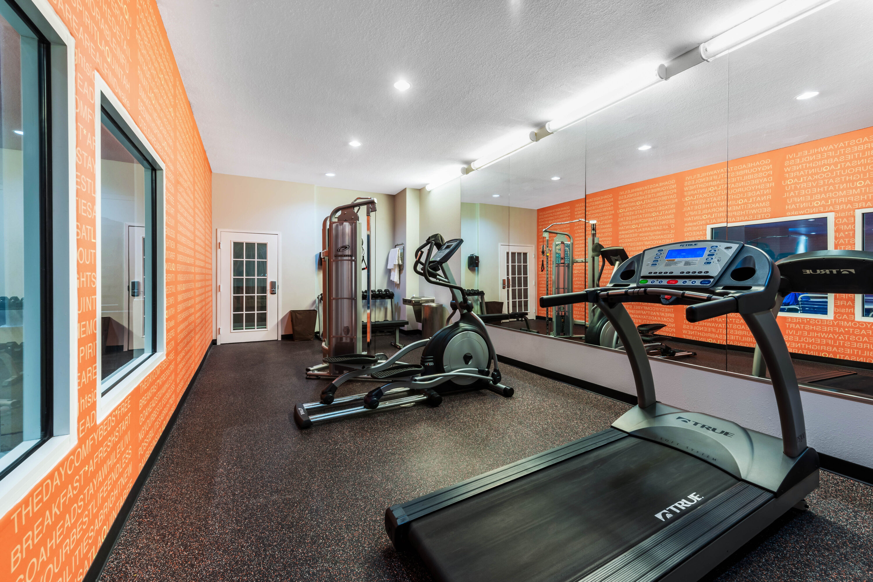 Fitness room at La Quinta Inn & Suites by Wyndham Orange in Orange, Texas