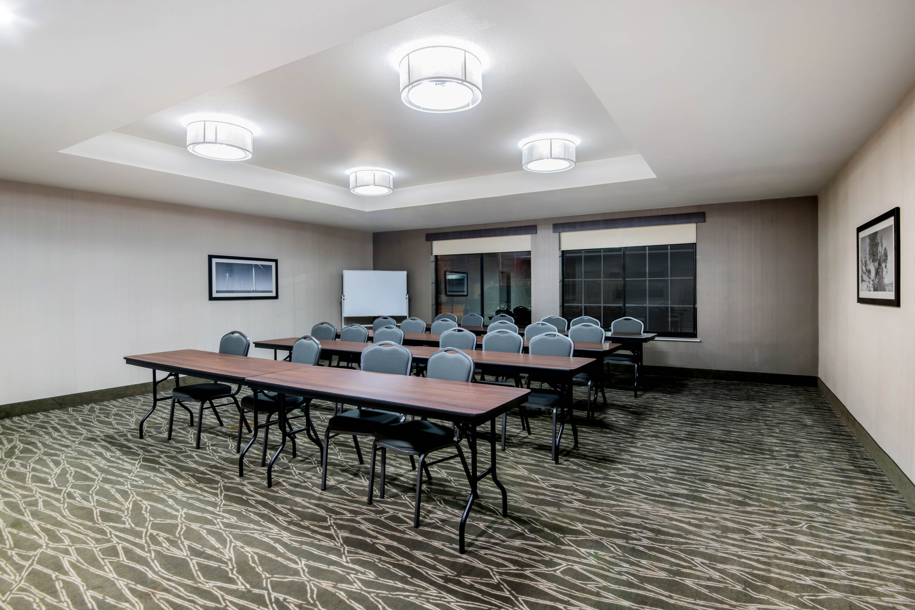 Meeting room at La Quinta Inn & Suites by Wyndham Pampa in Pampa, Texas