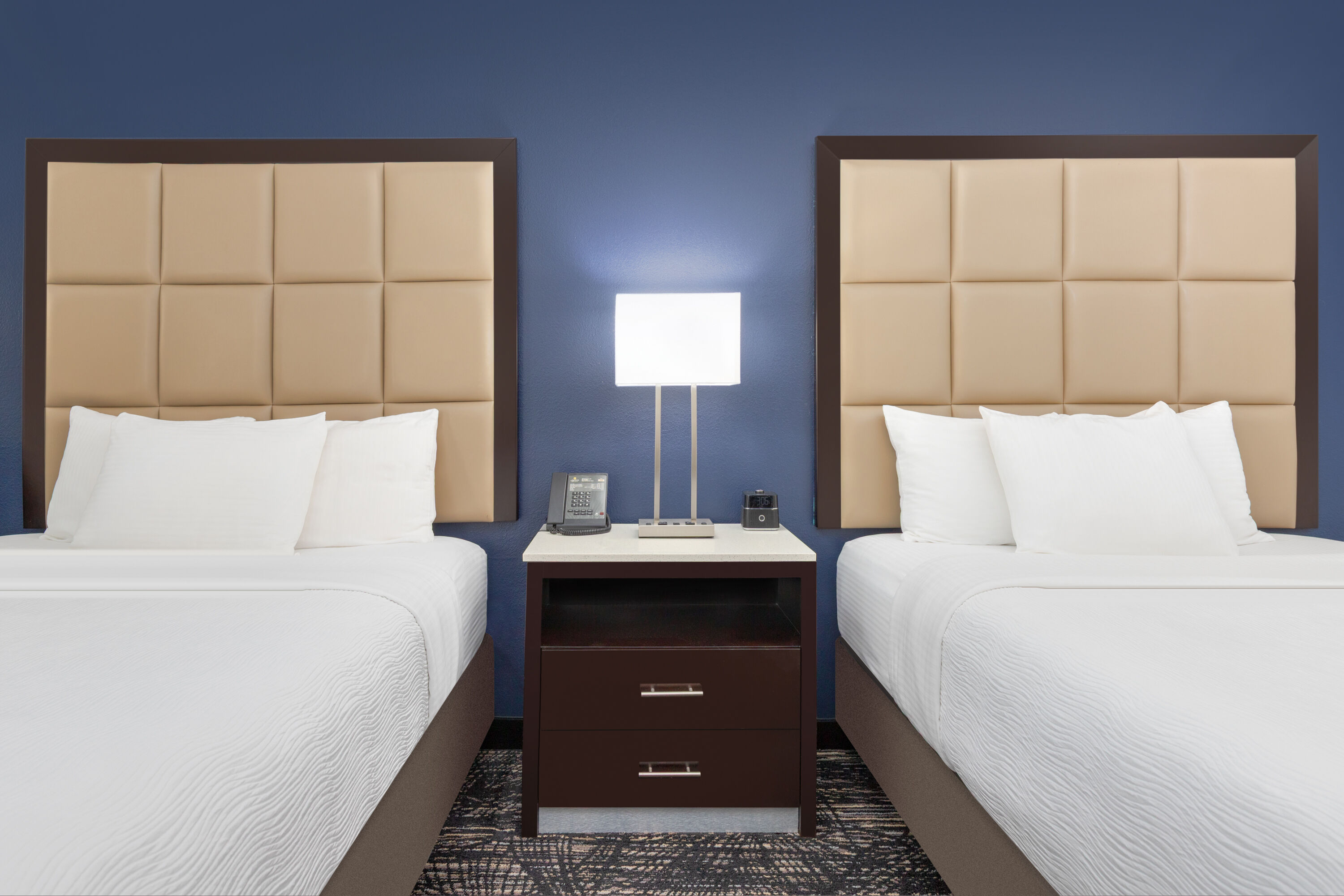 Guest room at the La Quinta Inn & Suites by Wyndham Paris in Paris, Texas