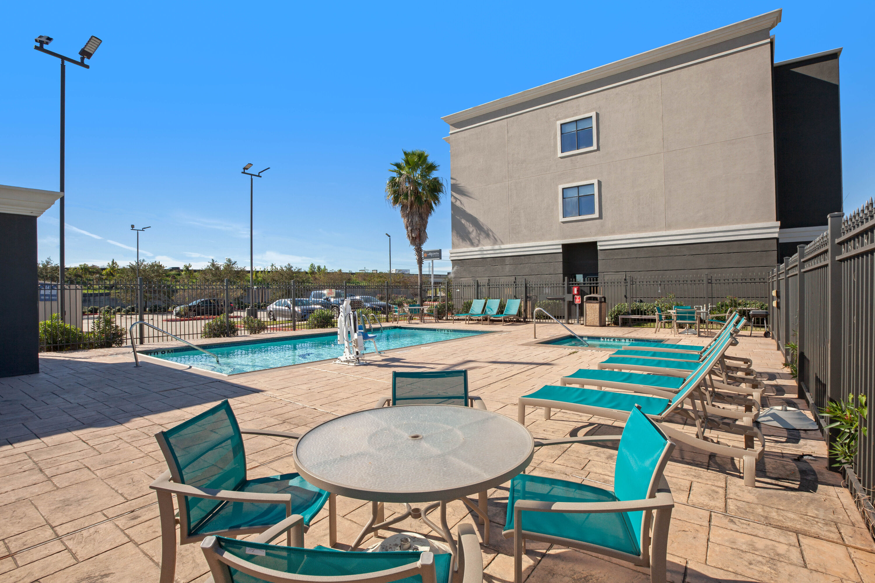 Pool at the La Quinta Inn & Suites by Wyndham Pasadena North in Pasadena, Texas