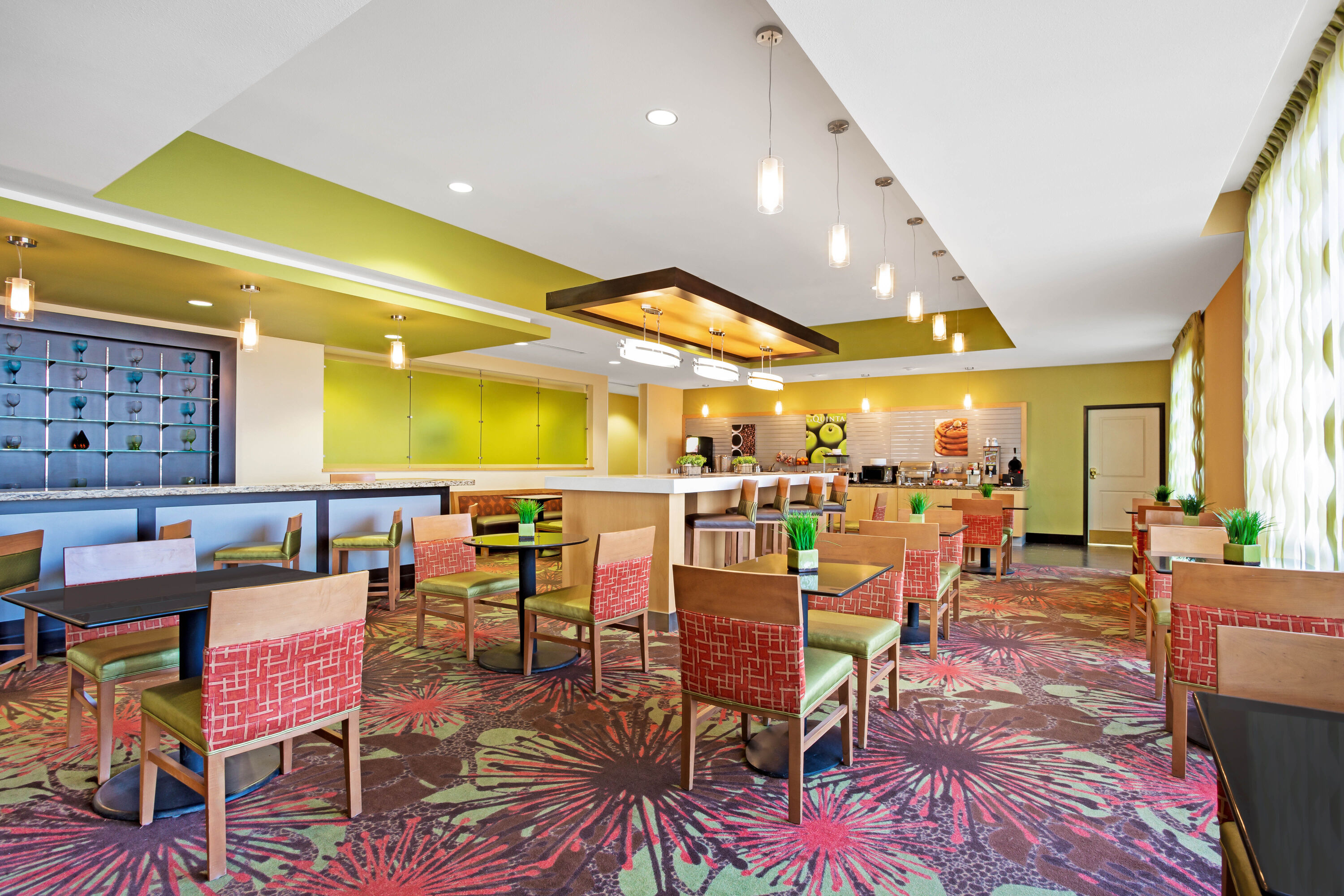 Free breakfast at La Quinta Inn & Suites by Wyndham Pecos in Pecos, Texas