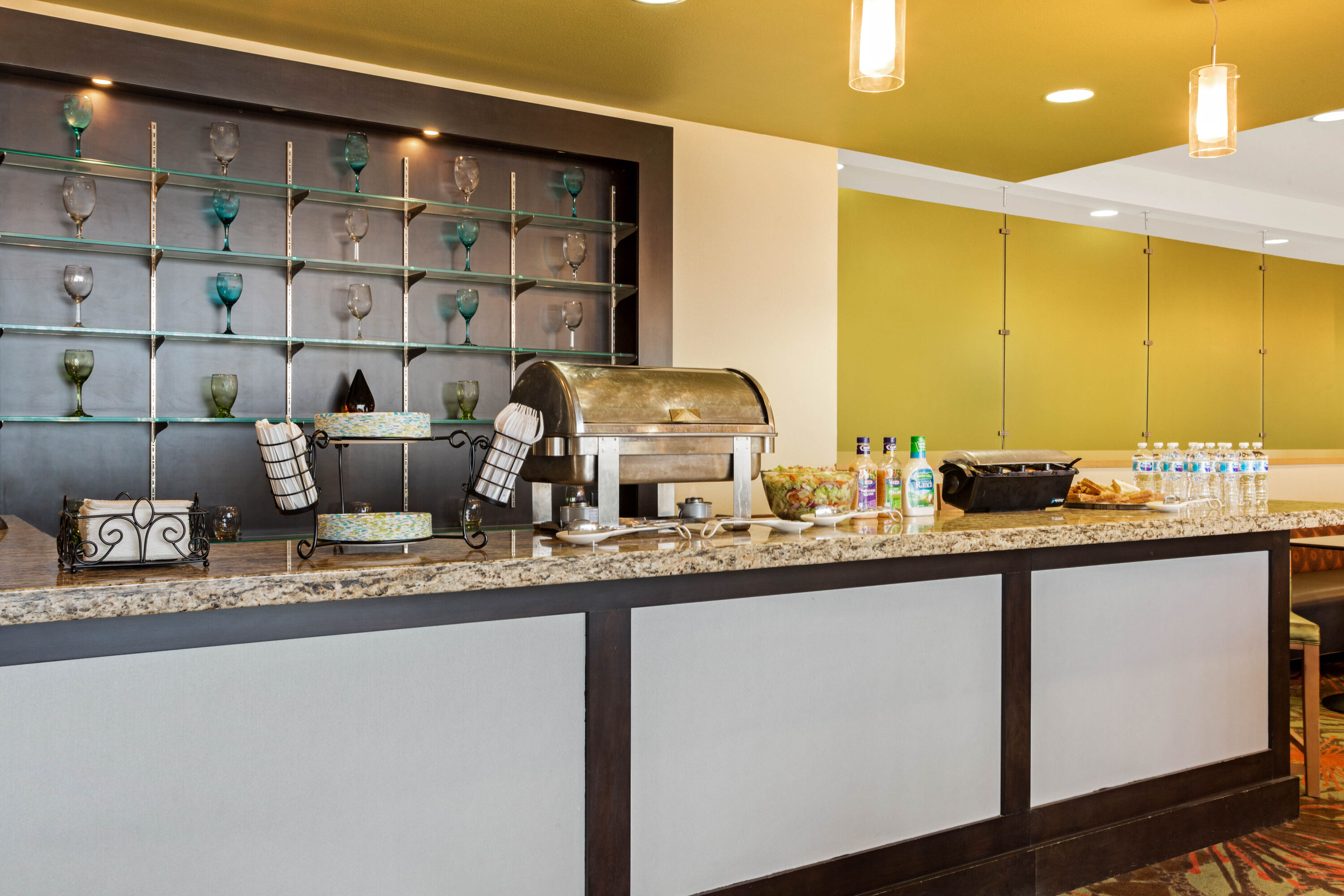 Free breakfast at La Quinta Inn & Suites by Wyndham Pecos in Pecos, Texas