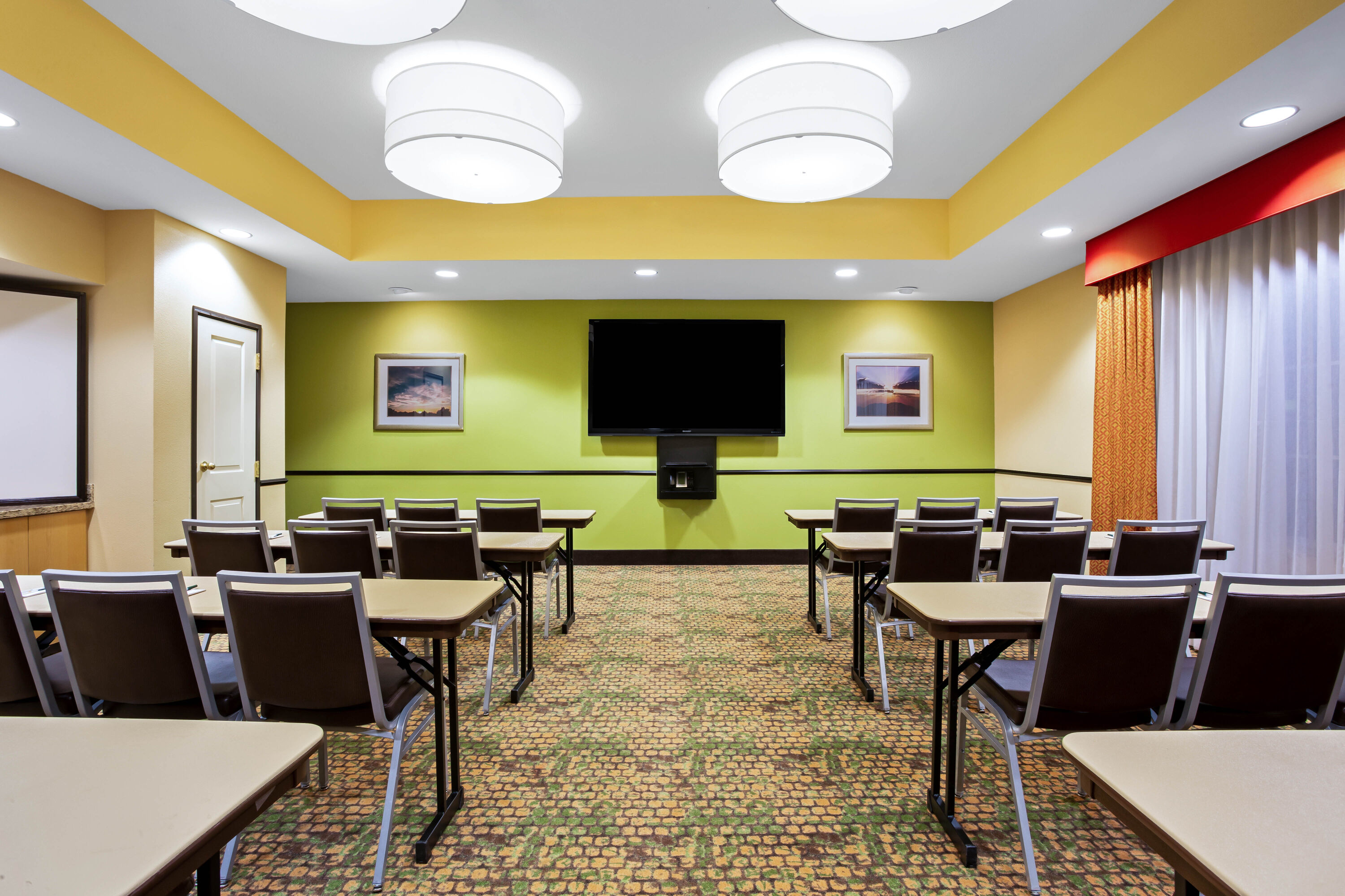 Meeting room at La Quinta Inn & Suites by Wyndham Pecos in Pecos, Texas