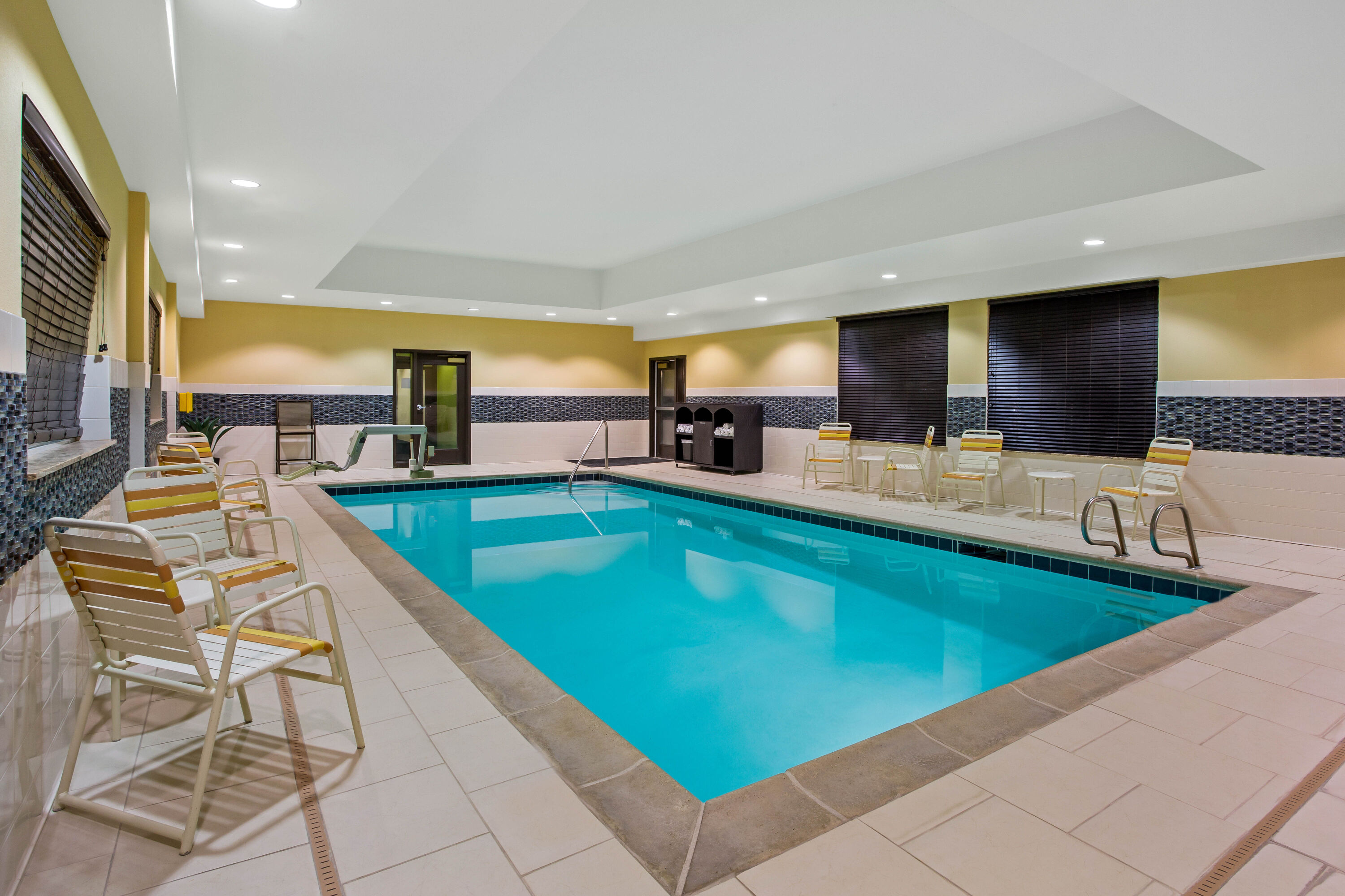 Pool at the La Quinta Inn & Suites by Wyndham Pecos in Pecos, Texas