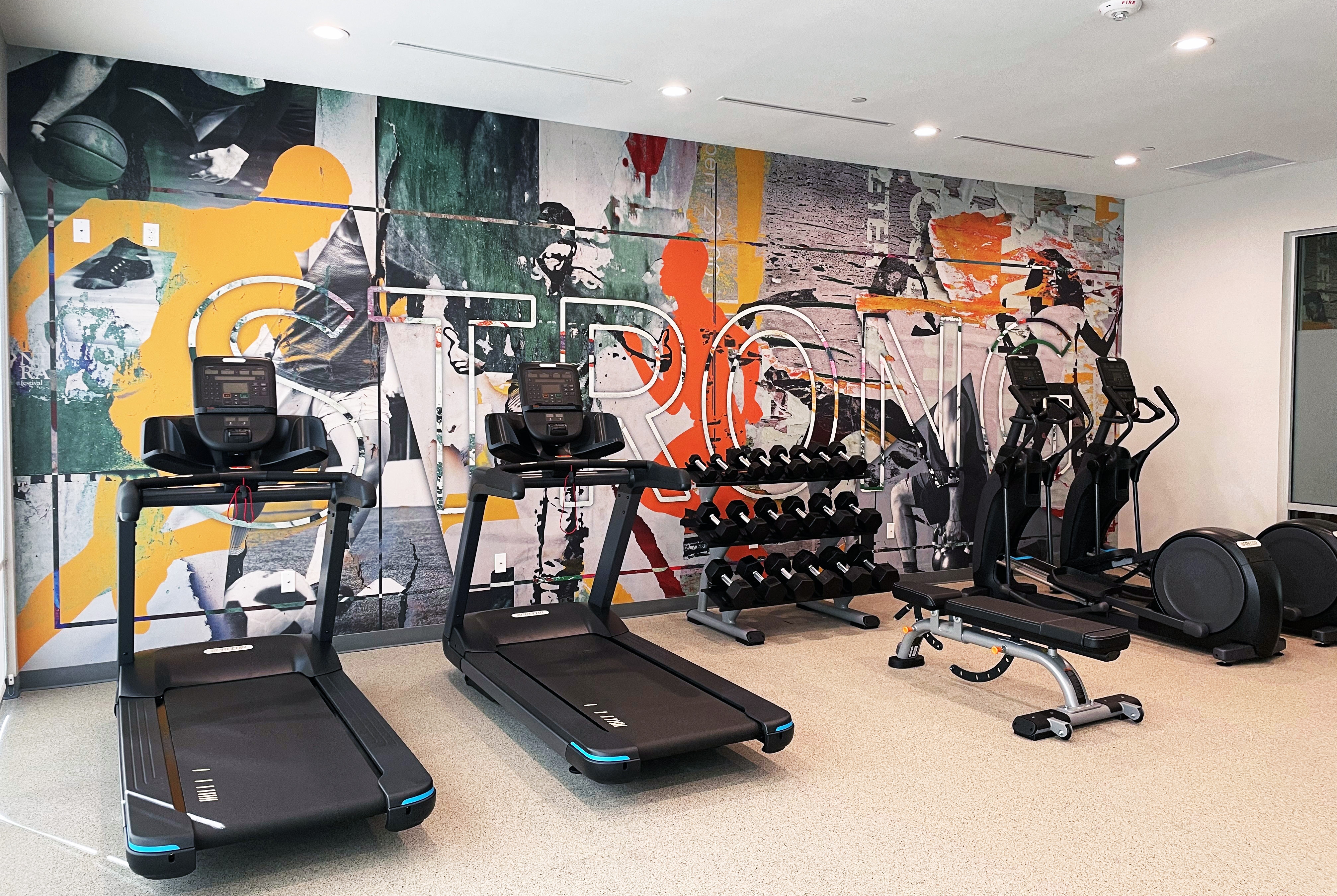 Fitness room at La Quinta Inn & Suites by Wyndham Pflugerville in Pflugerville, Texas