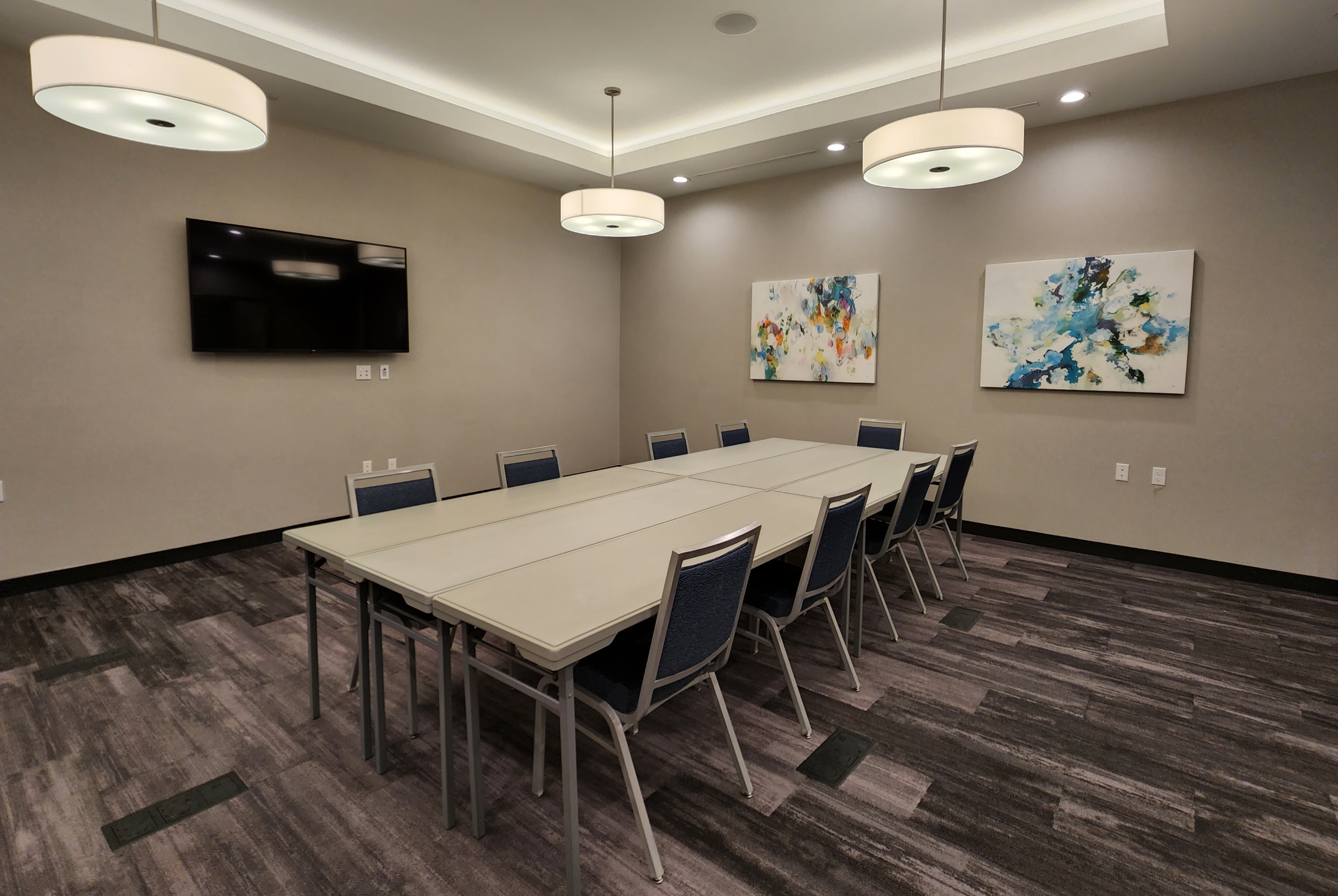 Meeting room at La Quinta Inn & Suites by Wyndham Pflugerville in Pflugerville, Texas