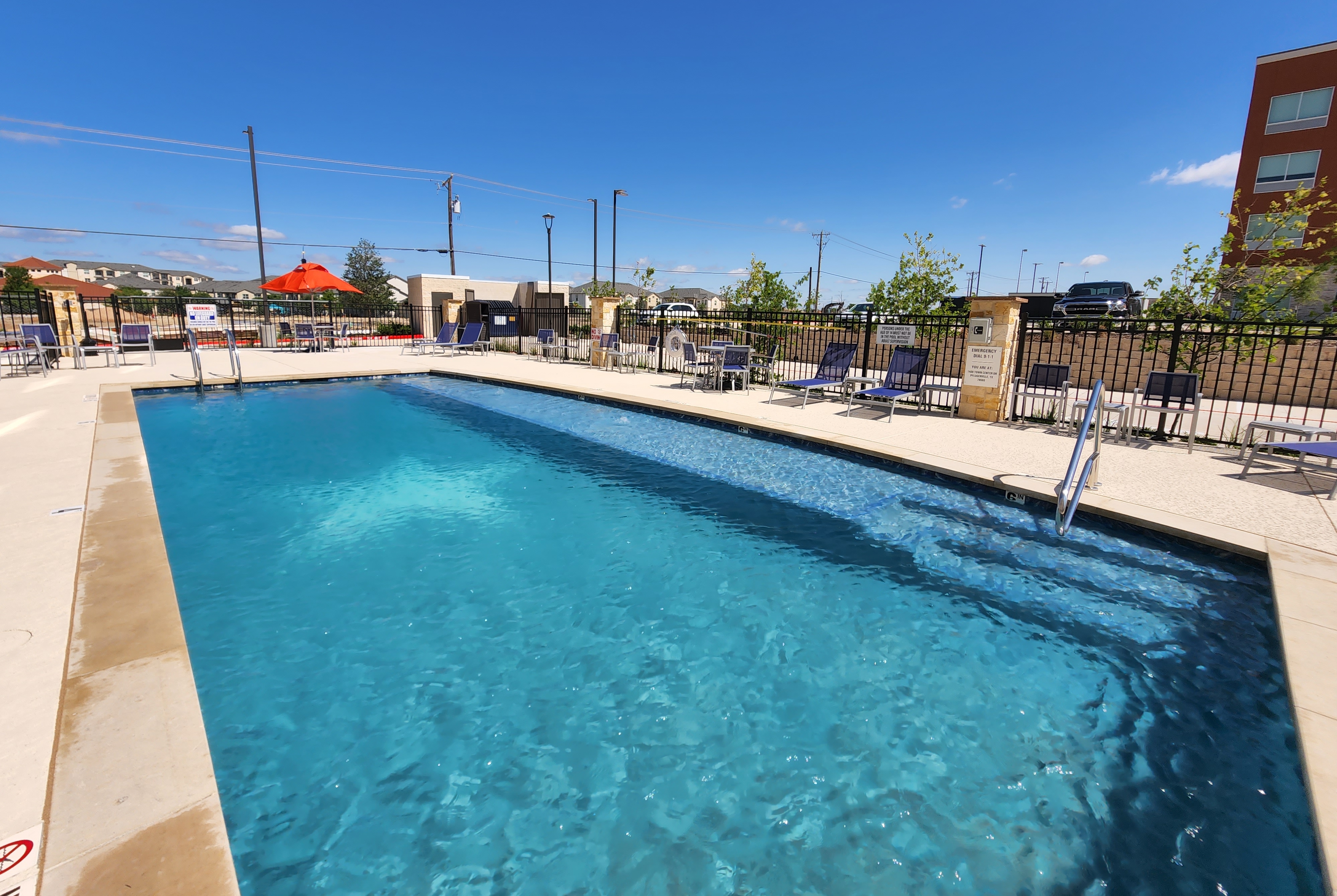 Pool at the La Quinta Inn & Suites by Wyndham Pflugerville in Pflugerville, Texas