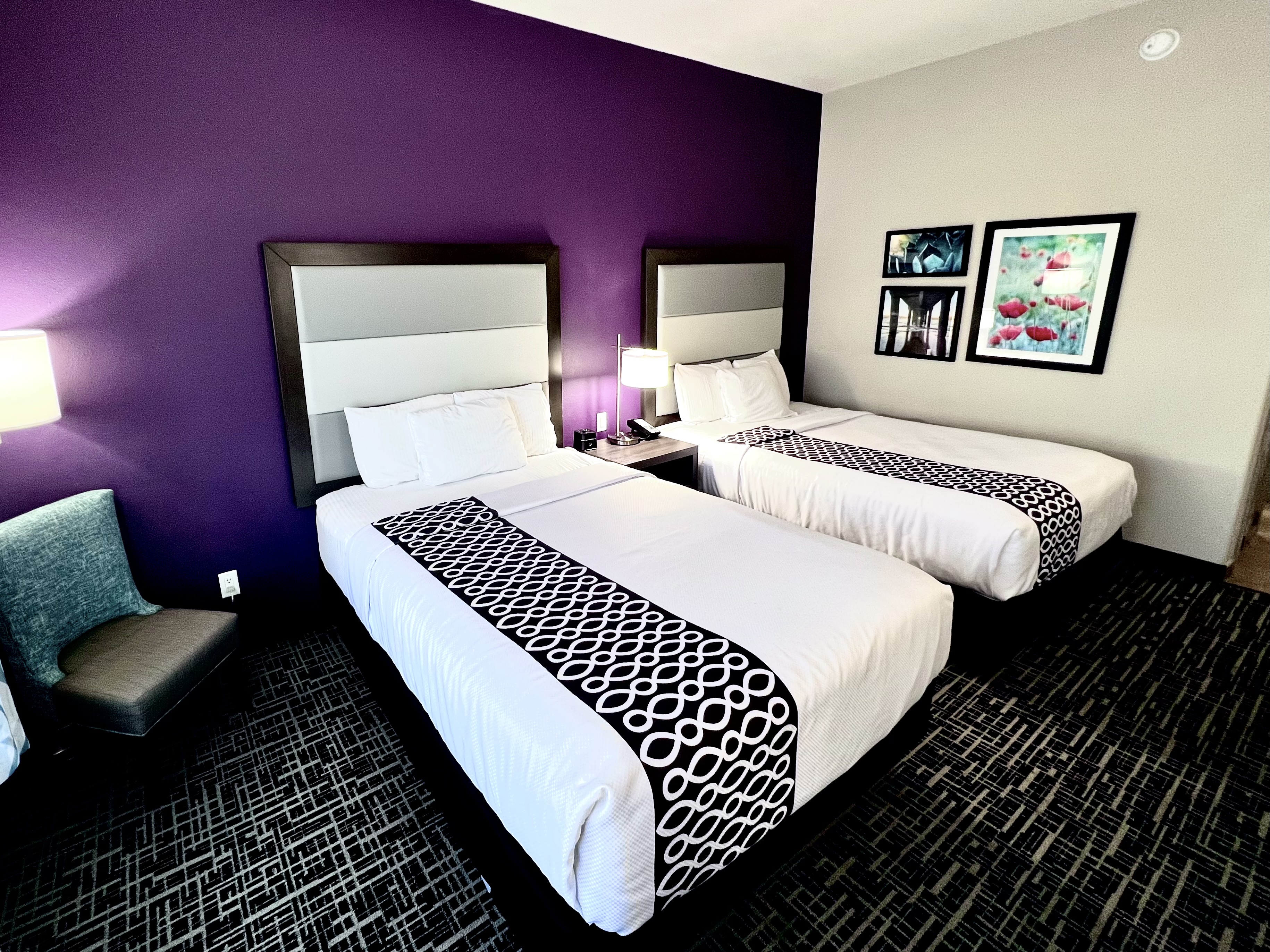 Guest room at the La Quinta Inn & Suites by Wyndham Pharr North McAllen in Pharr, Texas