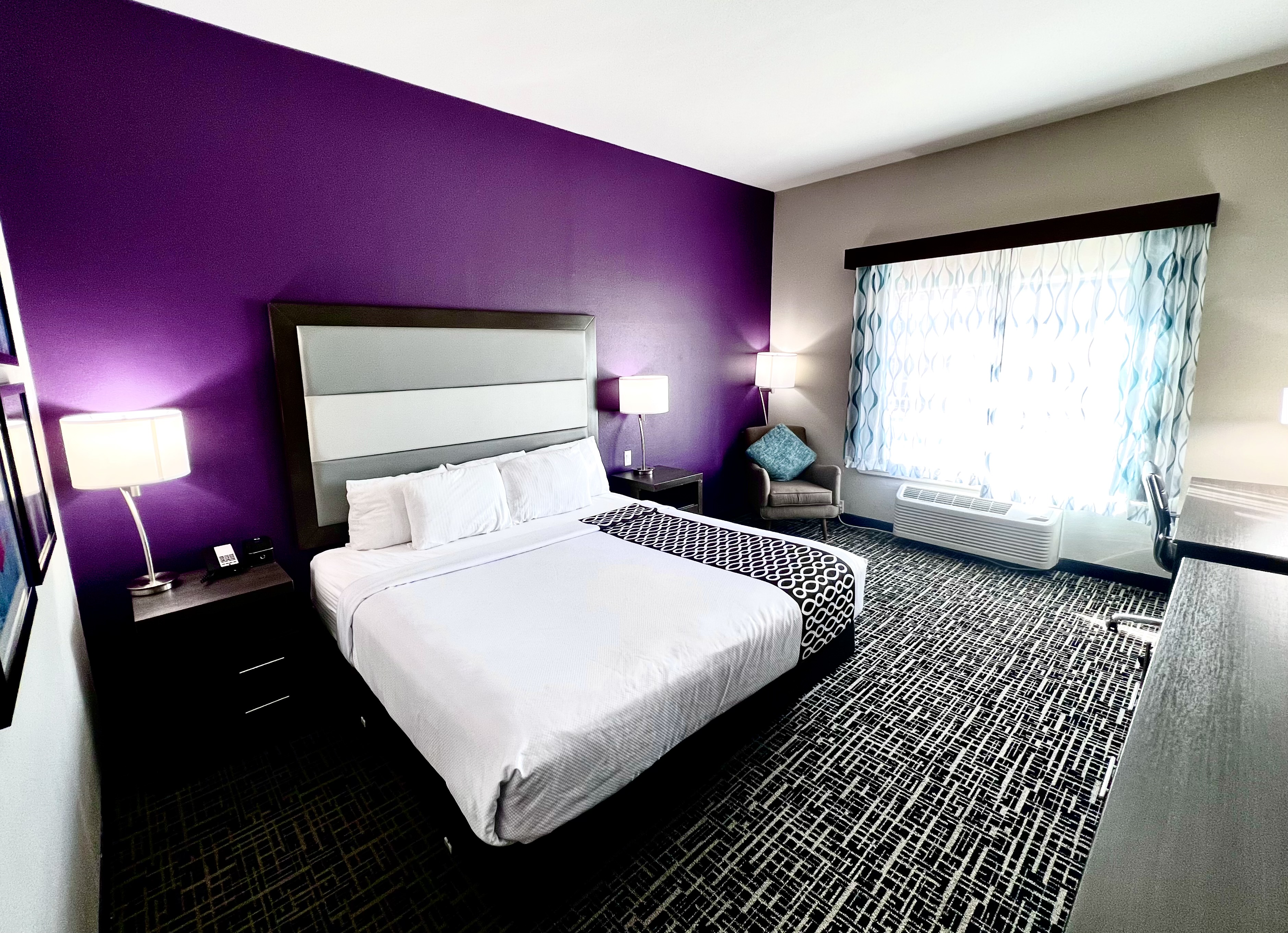 Guest room at the La Quinta Inn & Suites by Wyndham Pharr North McAllen in Pharr, Texas