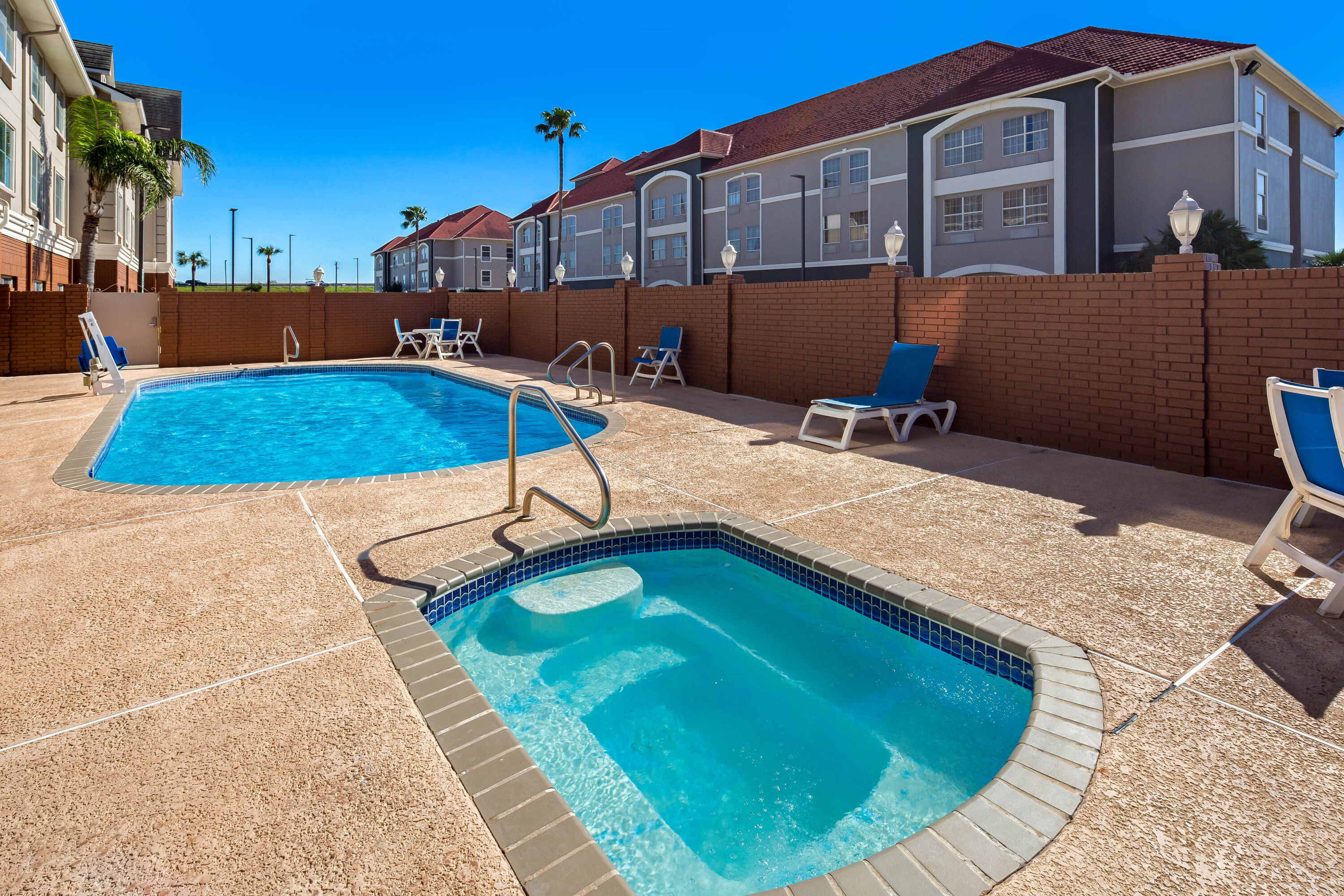 Hot tub at the La Quinta Inn & Suites by Wyndham Pharr North McAllen in Pharr, Texas