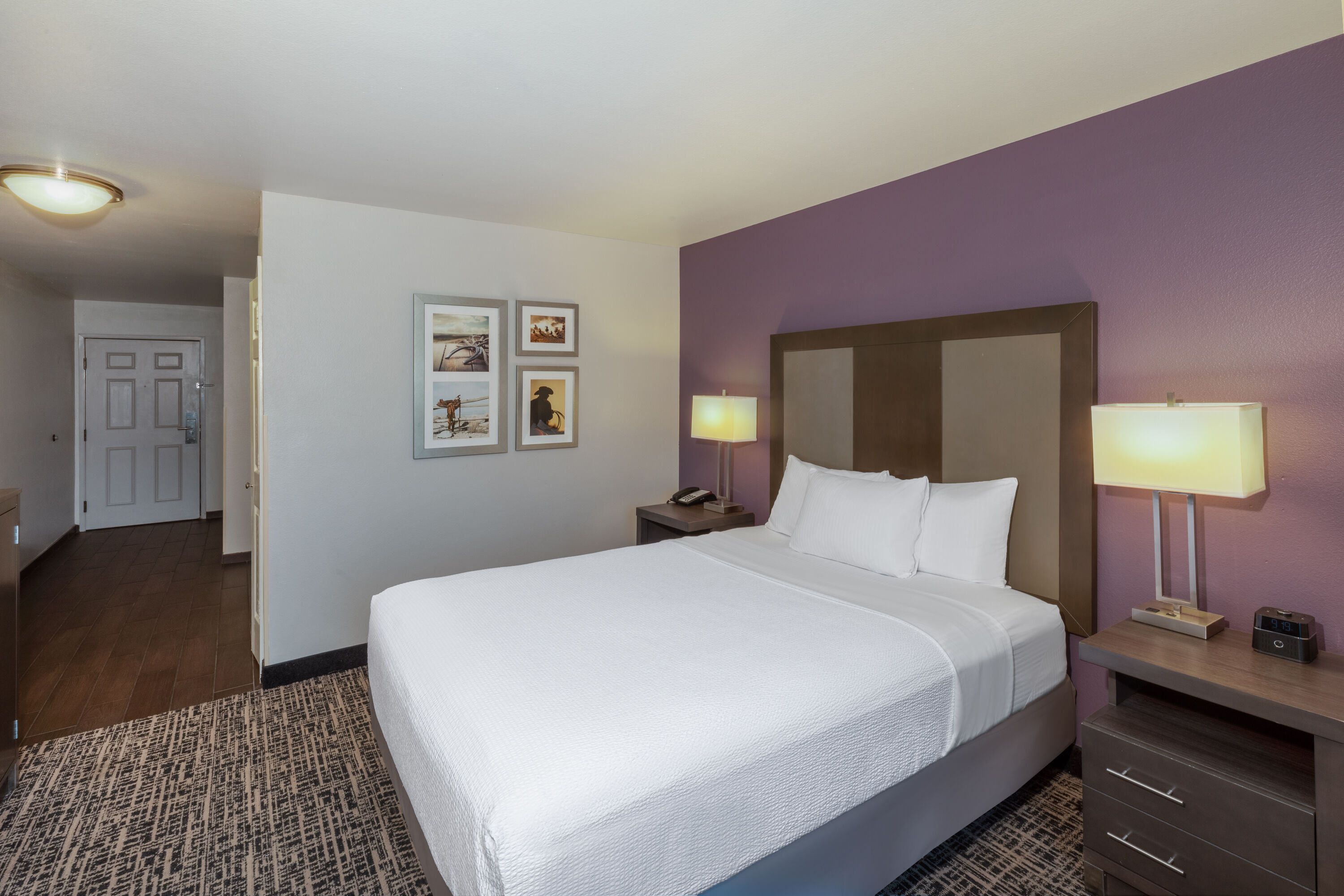 Guest room at the La Quinta Inn & Suites by Wyndham Rockwall in Rockwall, Texas