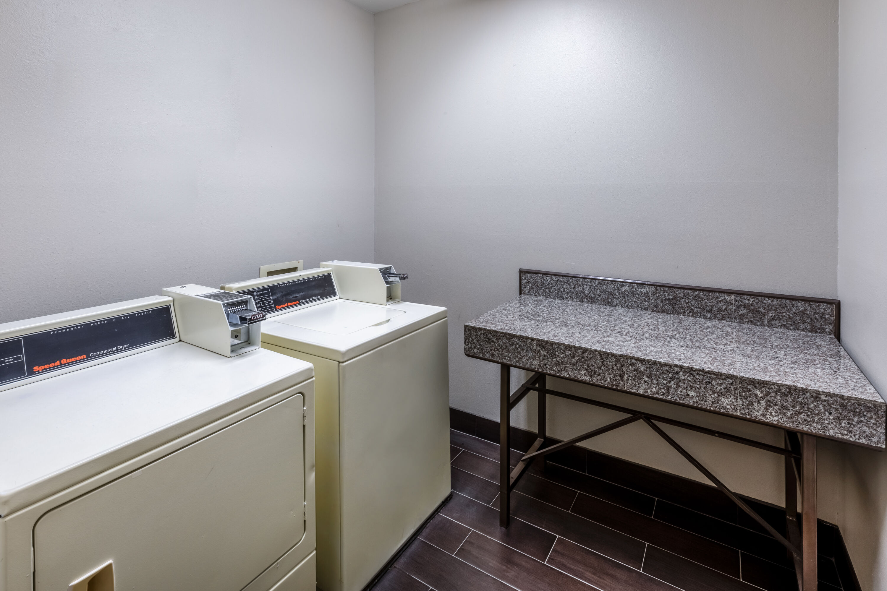 Laundry facilities at La Quinta Inn & Suites by Wyndham Rockwall in Rockwall, Texas